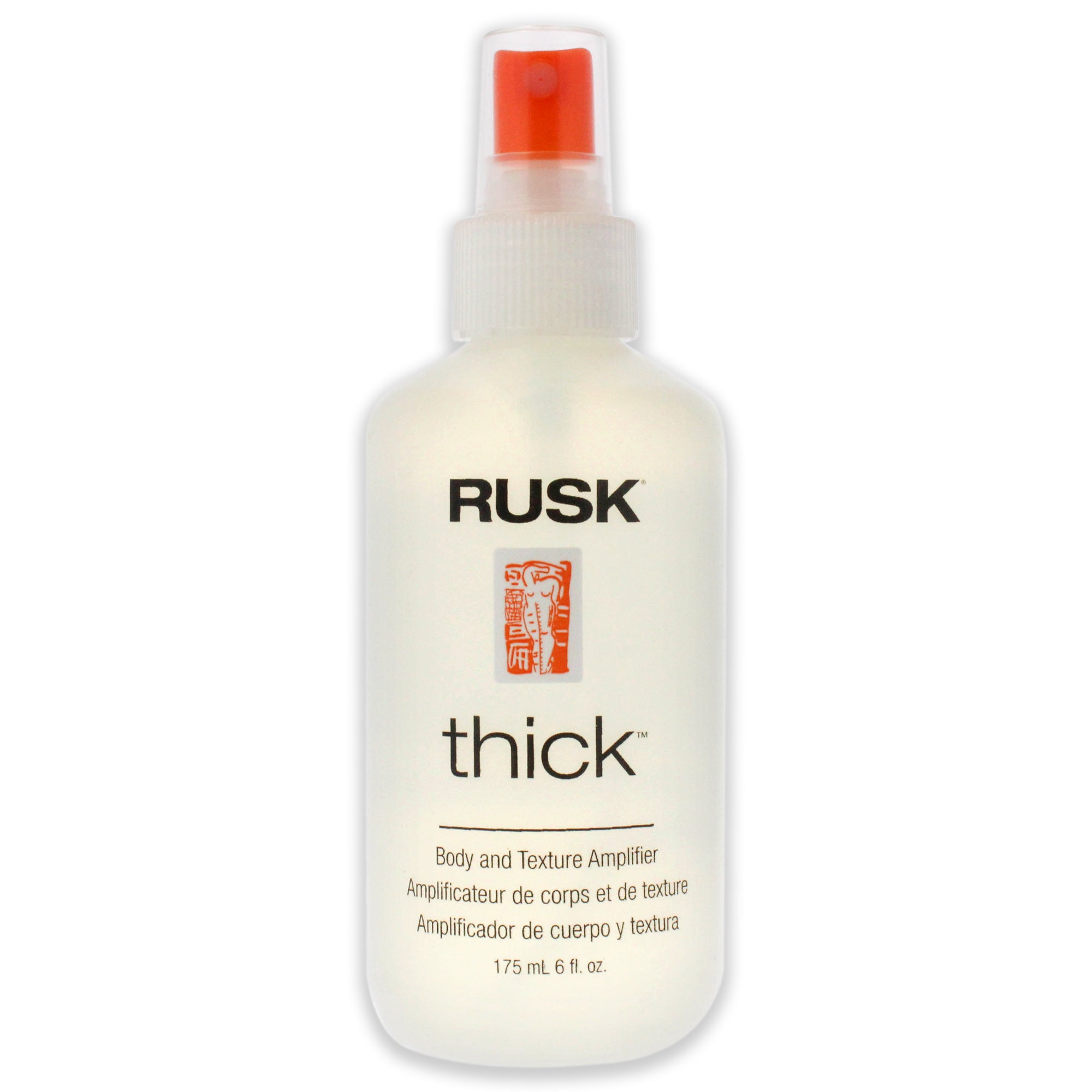 Thick Body and Texture Amplifier by Rusk for Unisex  6 oz Hair Spray