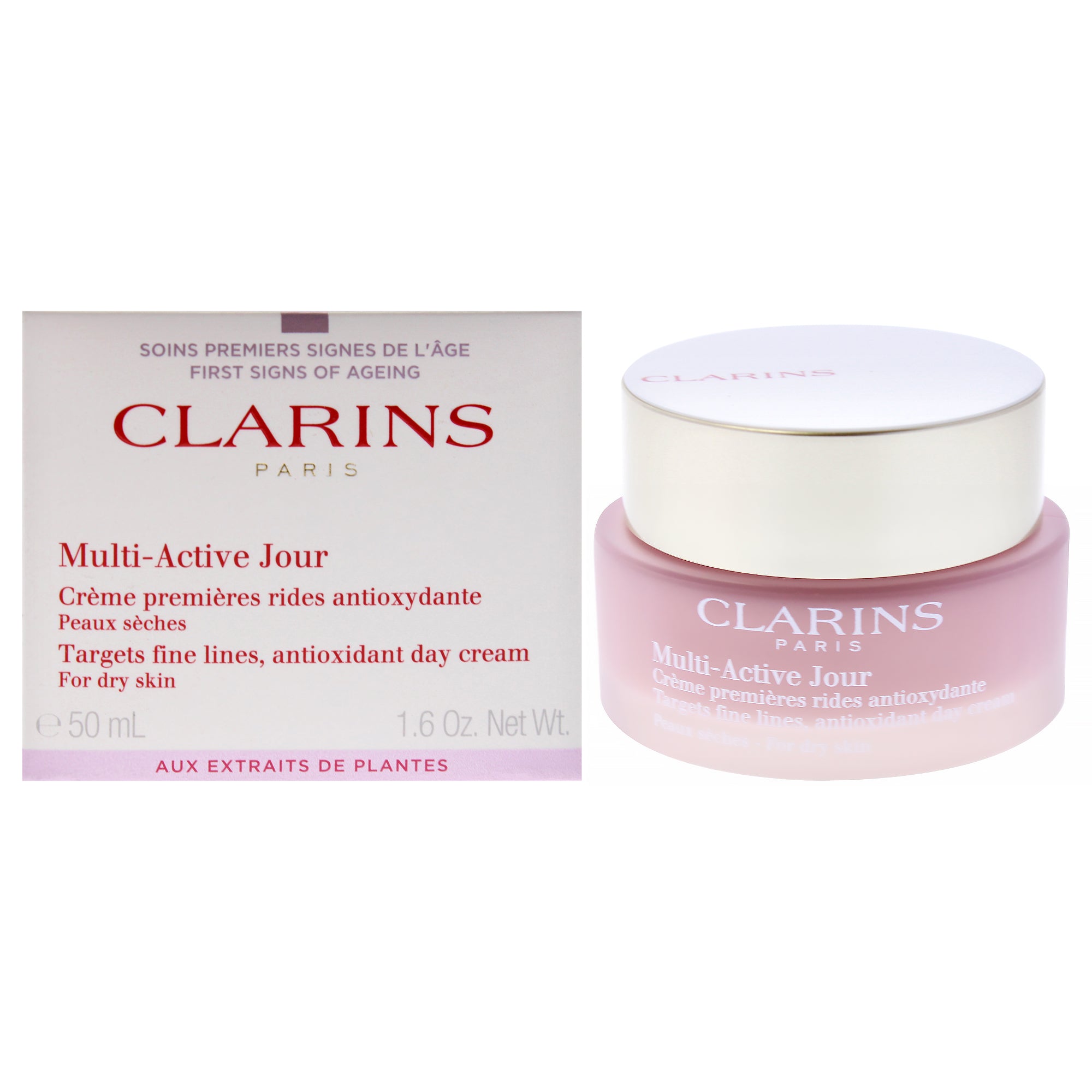 Multi-Active Day Cream - Dry Skin By Clarins For Unisex - 1.7 Oz Cream