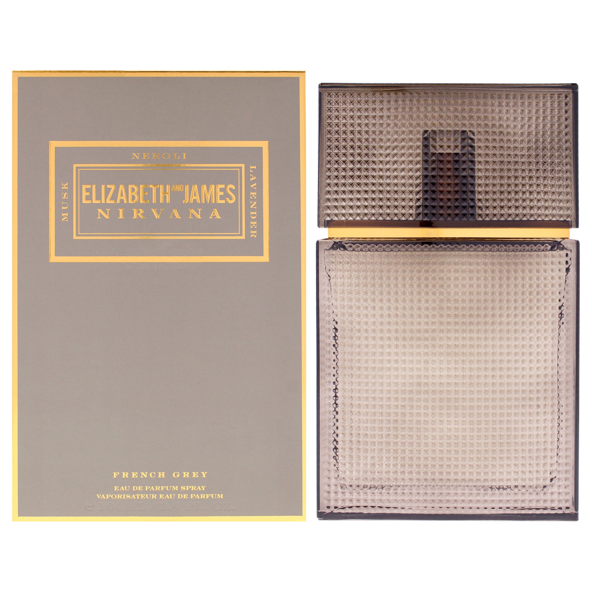 Nirvana French Grey by Elizabeth and James for Women  3.4 oz EDP Spray