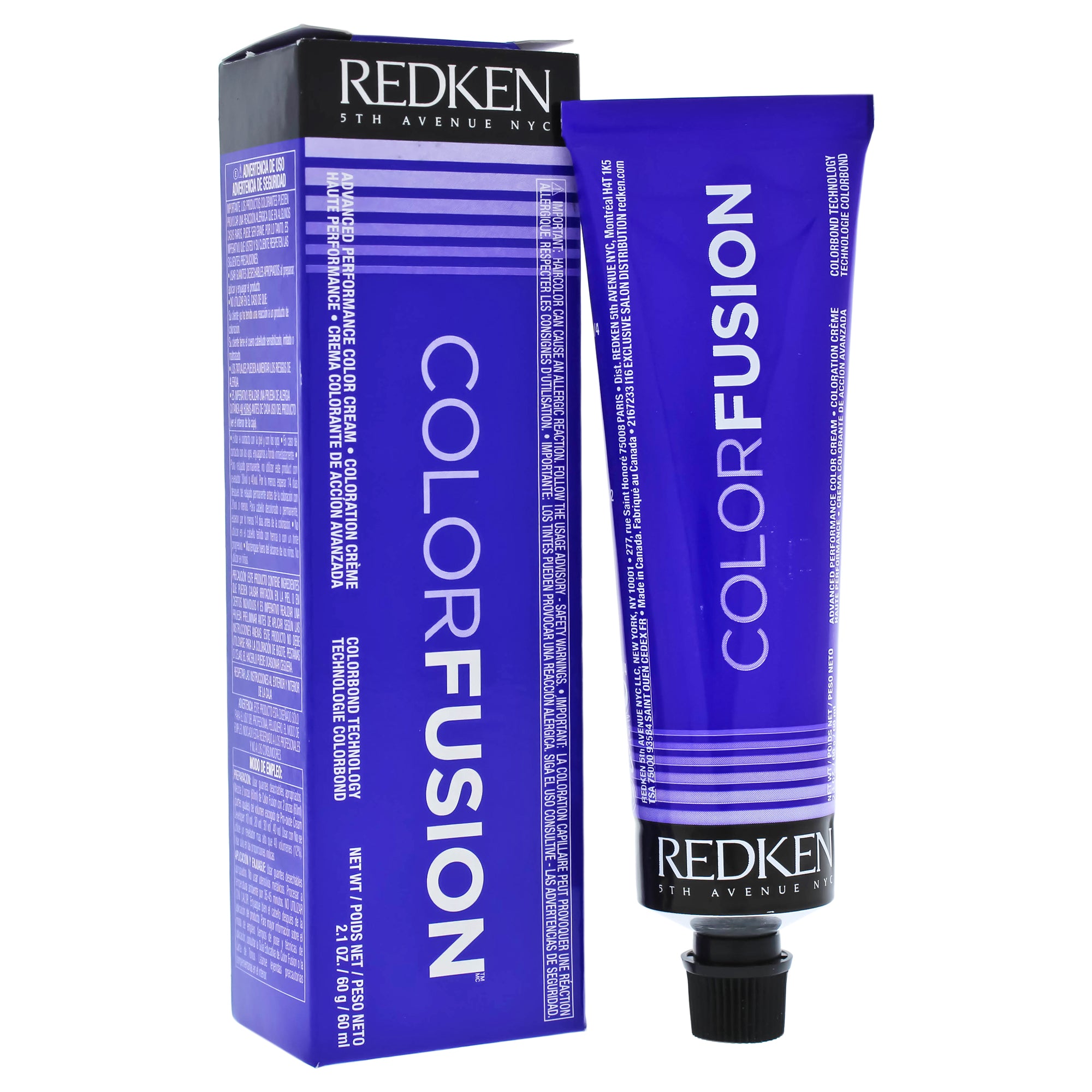 Color Fusion Color Cream Cool Fashion  5Va VioletAsh by Redken for Unisex  2.1 oz Hair Color