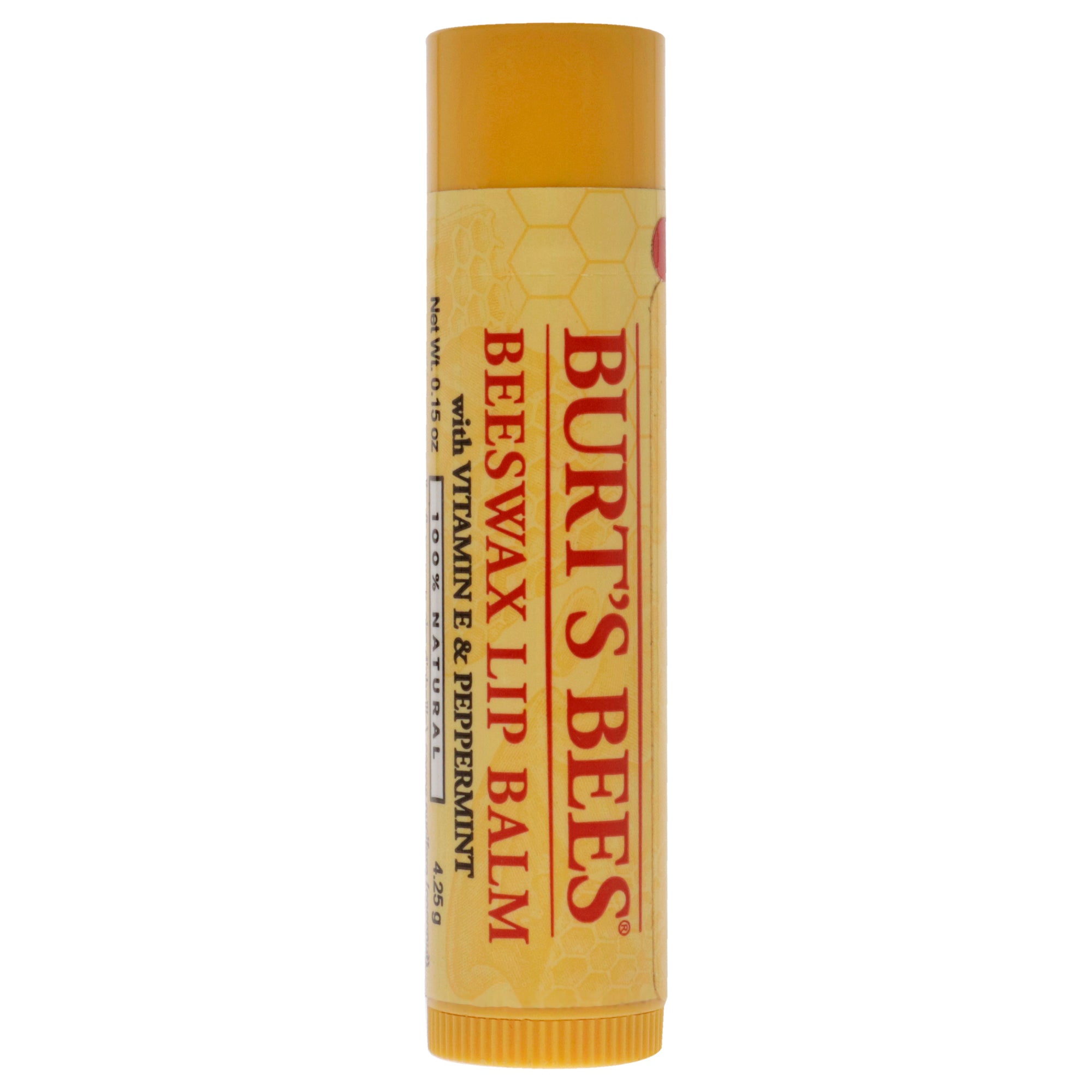 Beeswax Lip Balm With Vitamin E Peppermint By Burts Bees For Unisex - 0.15 Oz Lip Balm