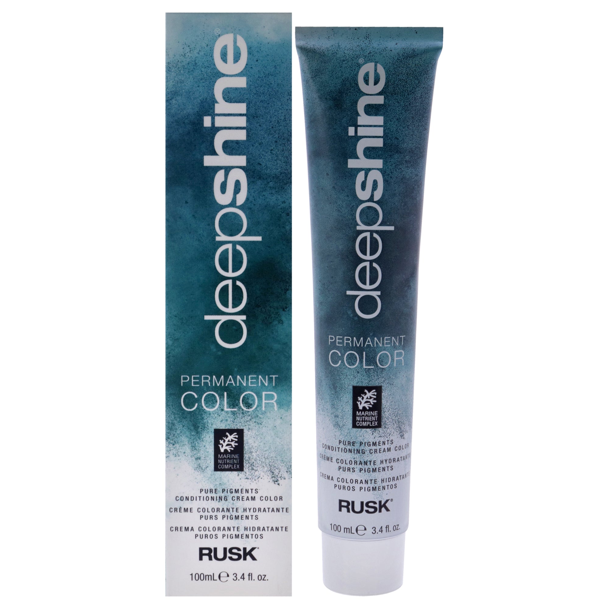 Deepshine Pure Pigments Conditioning Cream Color  5.22VV Light Intense Violet by Rusk for Unisex  3.4 oz Hair Color