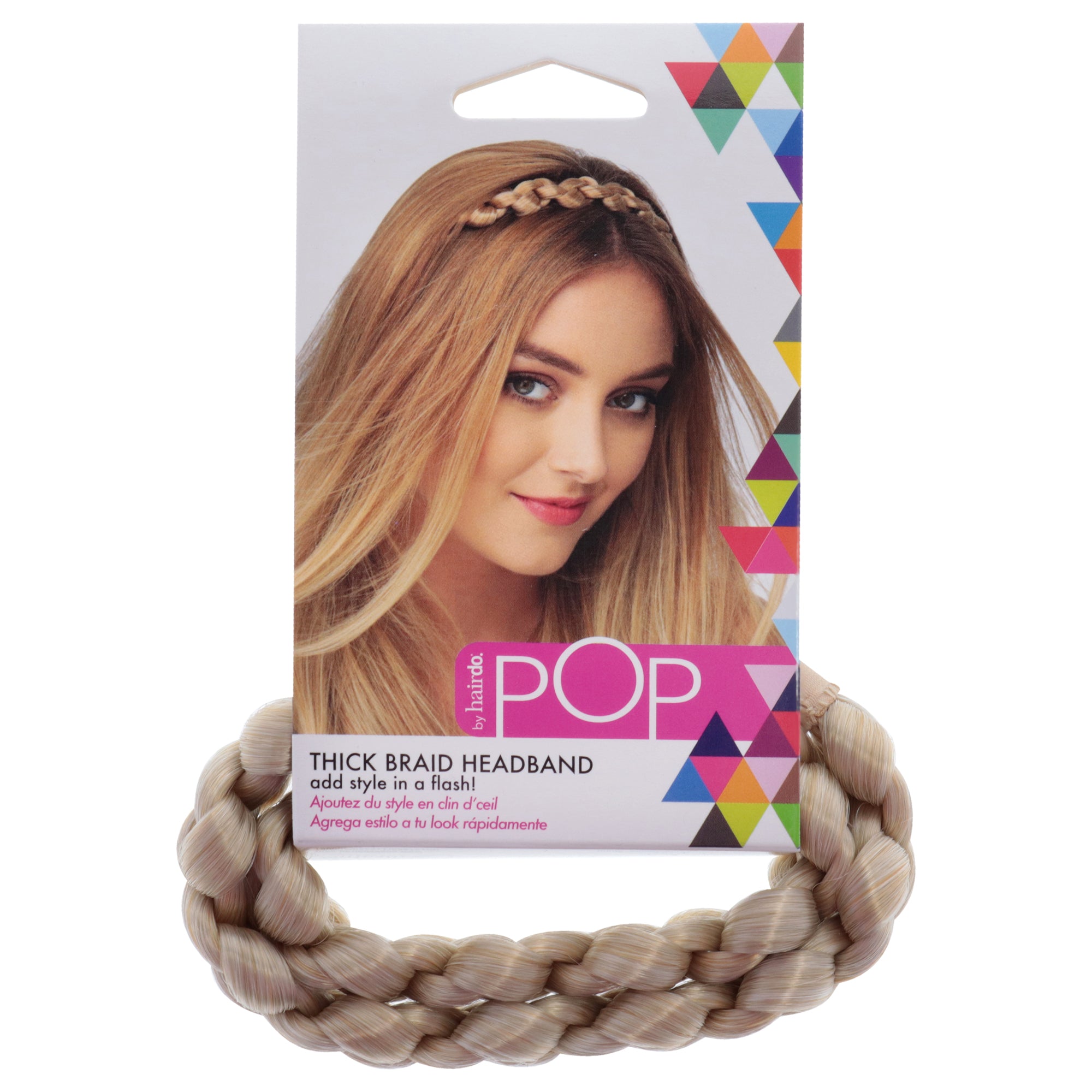 Pop Thick Braid Headband - R22 Swedish Blond By Hairdo For Women - 1 Pc Hair Band