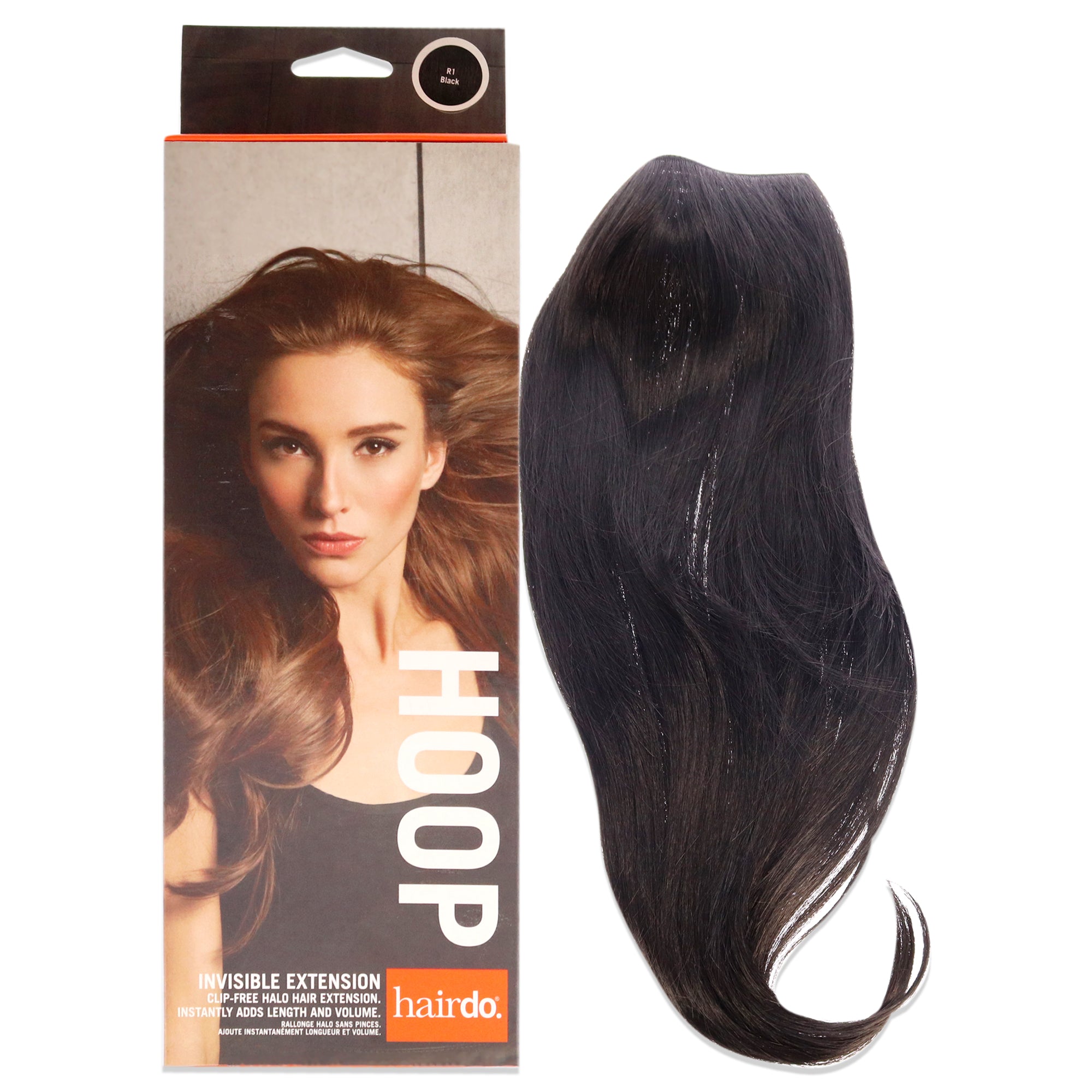 Invisible Extension - R1 Black By Hairdo For Women - 1 Pc Hair Extension