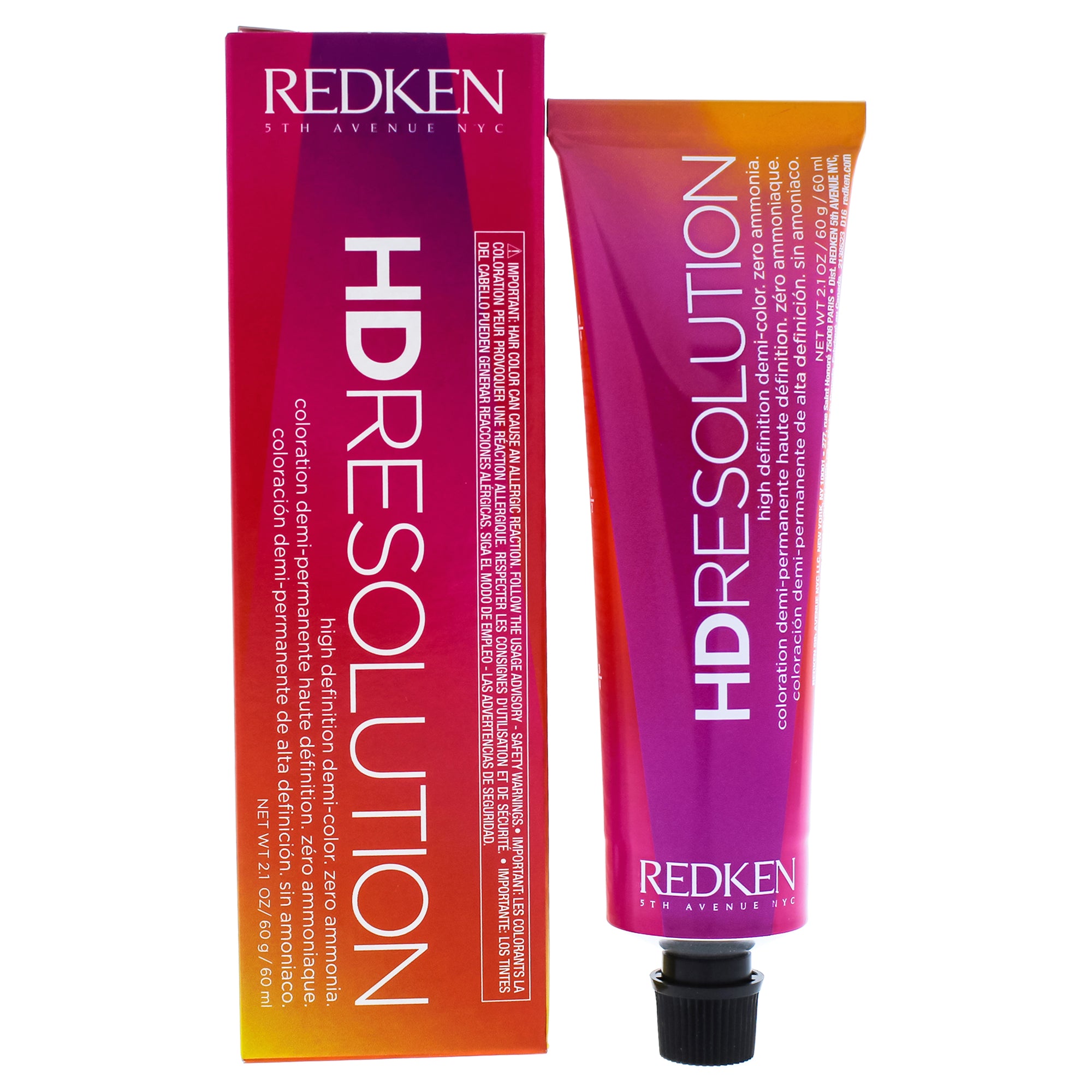 HD Resolution Haircolor  7.03 NaturalGold by Redken for Unisex  2.1 oz Hair Color