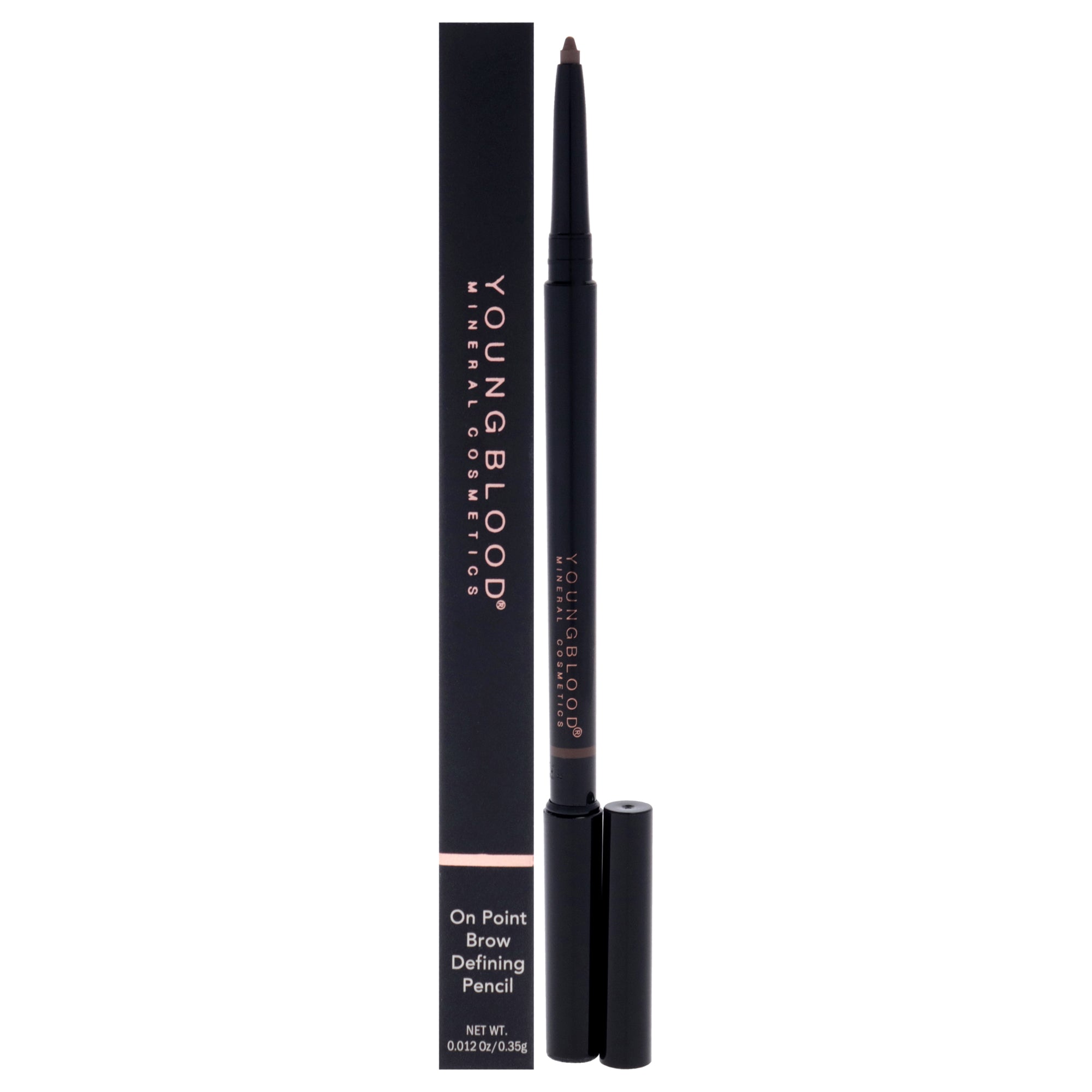 On Point Brow Defining Pencil - Blonde By Youngblood For Women - 0.012 Oz Eyebrow Pencil