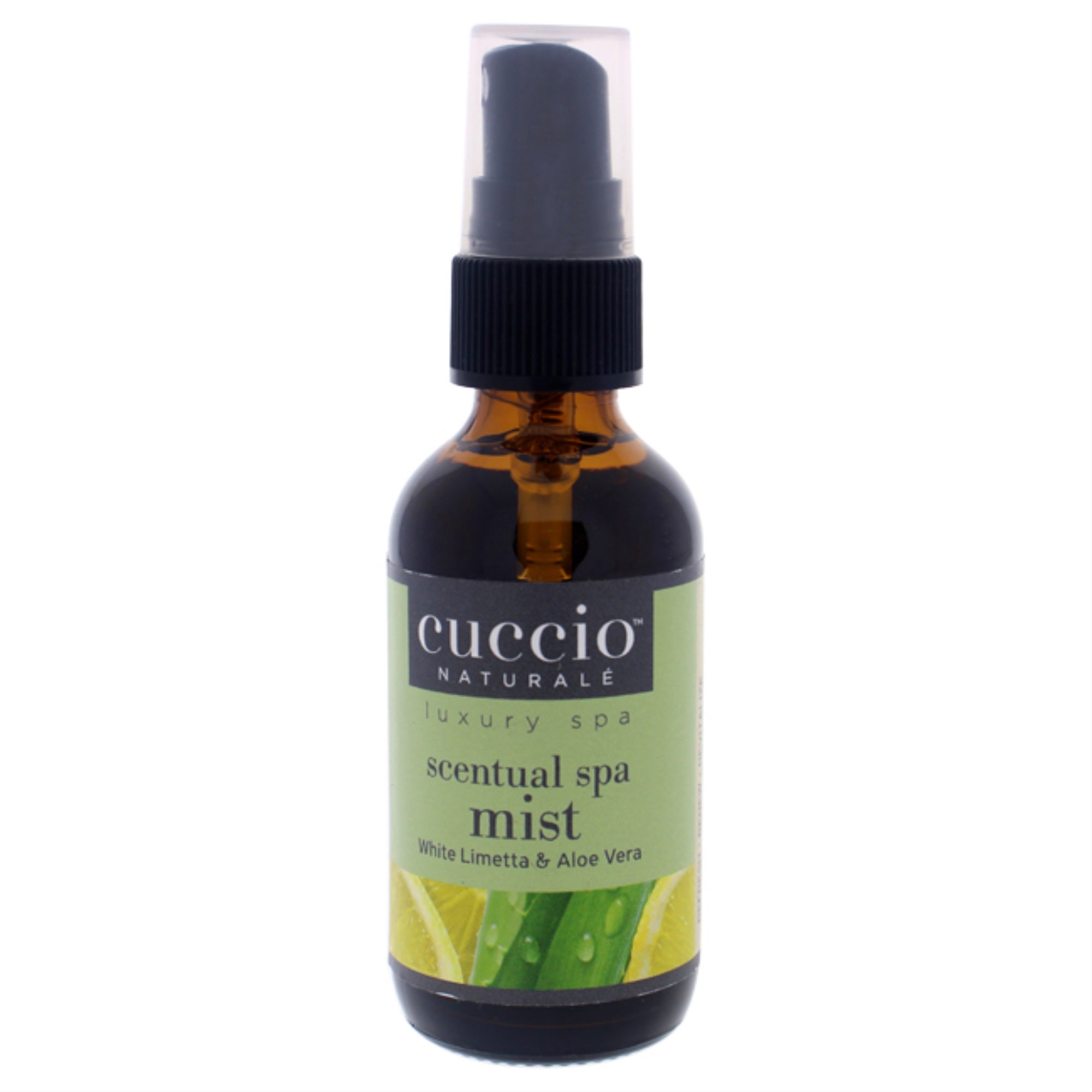Scentual Spa Mist - White Limetta And Aloe Vera By Cuccio Naturale For Unisex - 2 Oz Mist