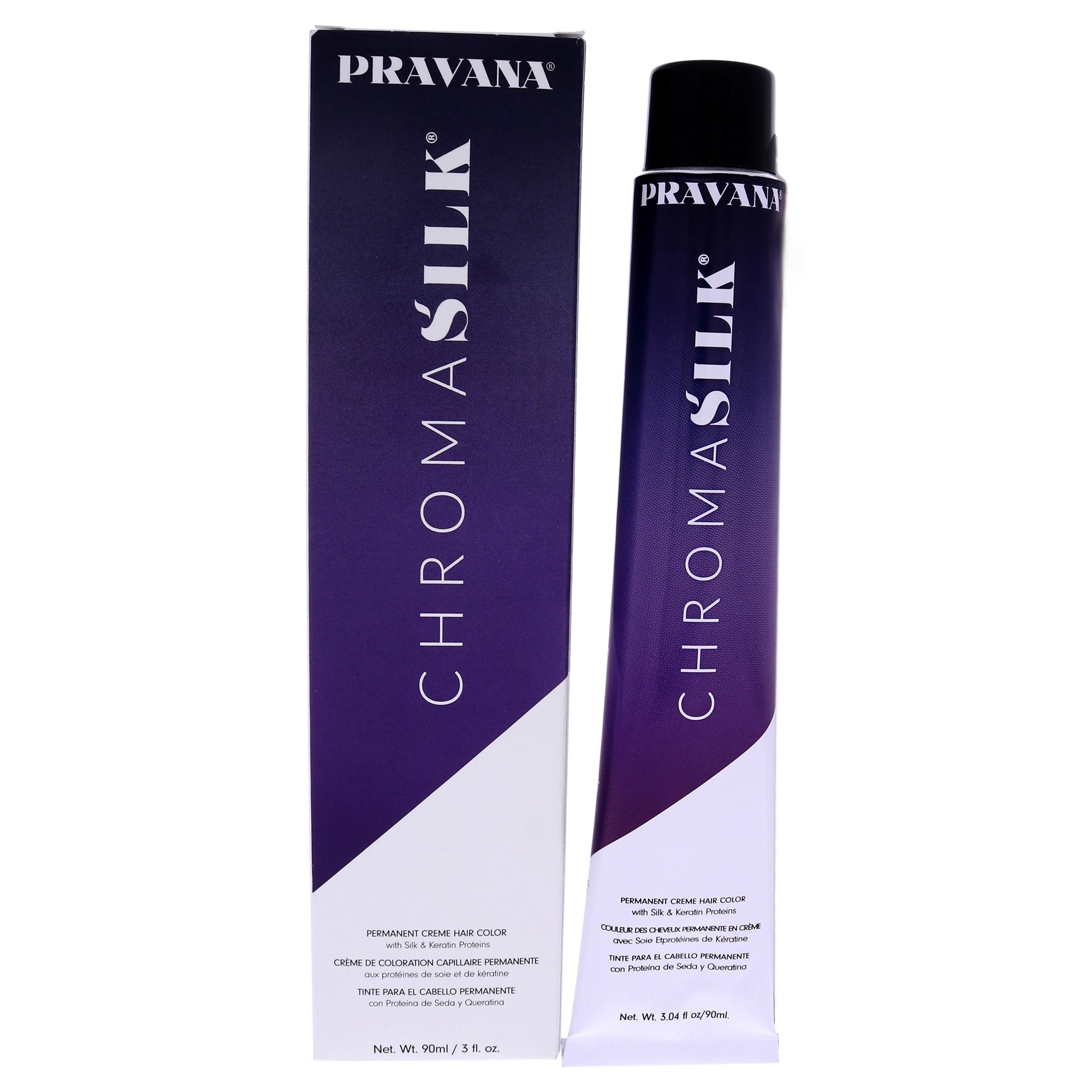 Chromasilk Creme Hair Color - 5.3 Light Golden Brown By Pravana For Unisex - 3 Oz Hair Color