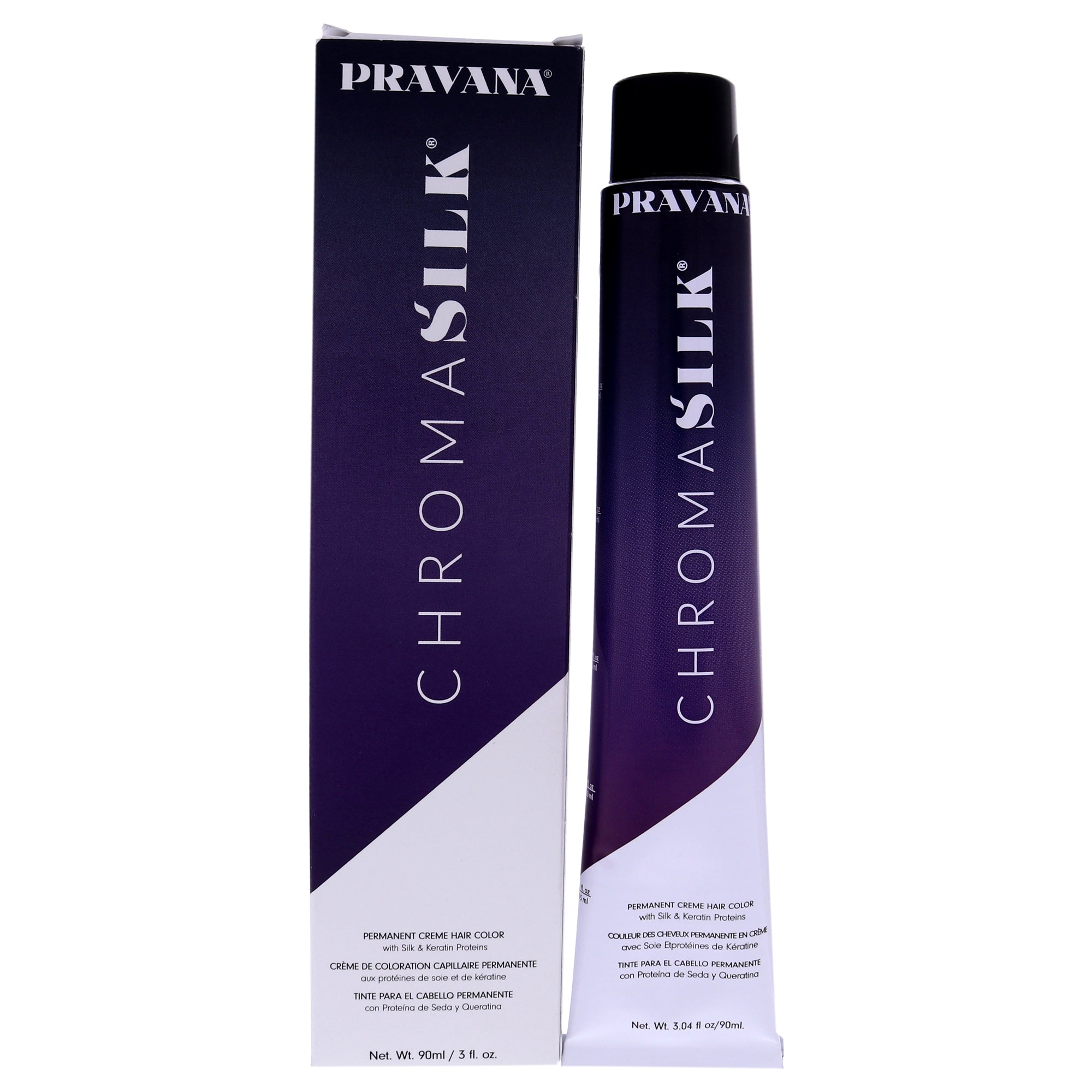Chromasilk Creme Hair Color - 8.34 Light Golden Copper Blonde By Pravana For Unisex - 3 Oz Hair Color