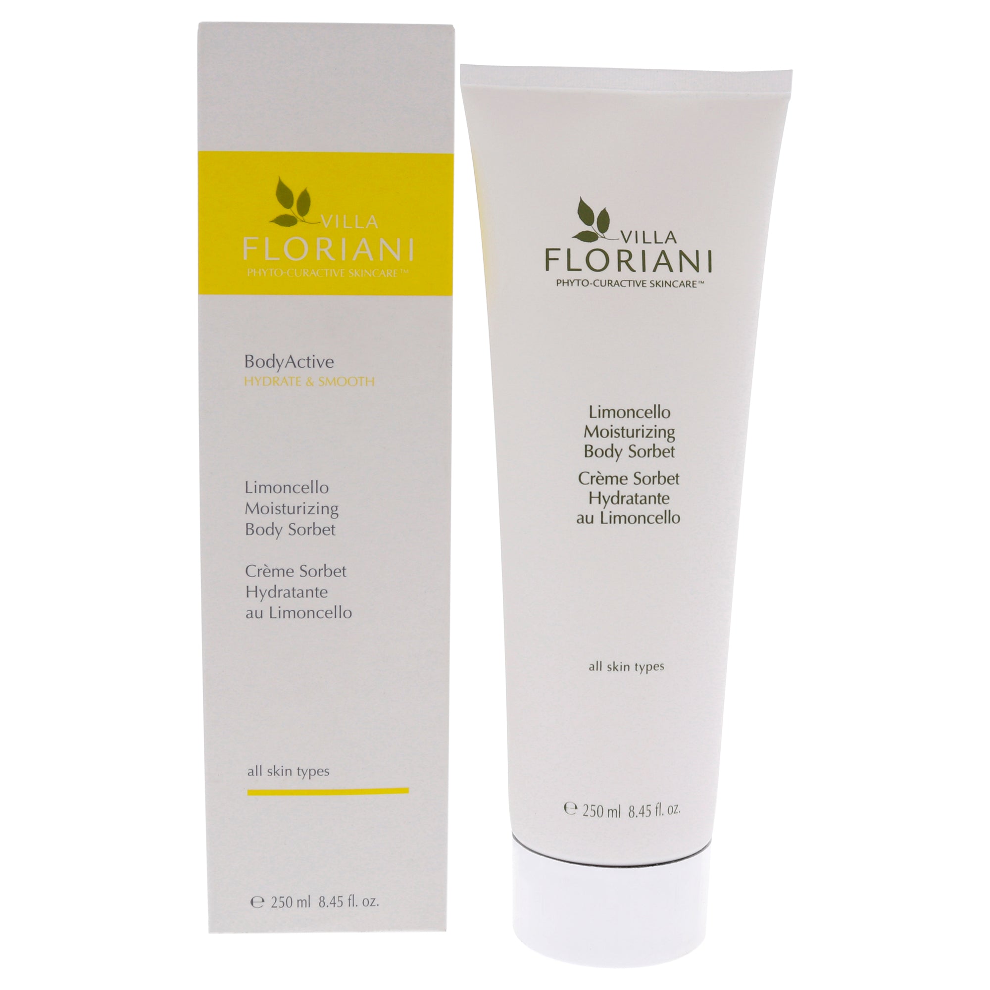 Moisturizing Body Sorbet - Limoncello By Villa Floriani For Women - 8.45 Oz Body Sorbet