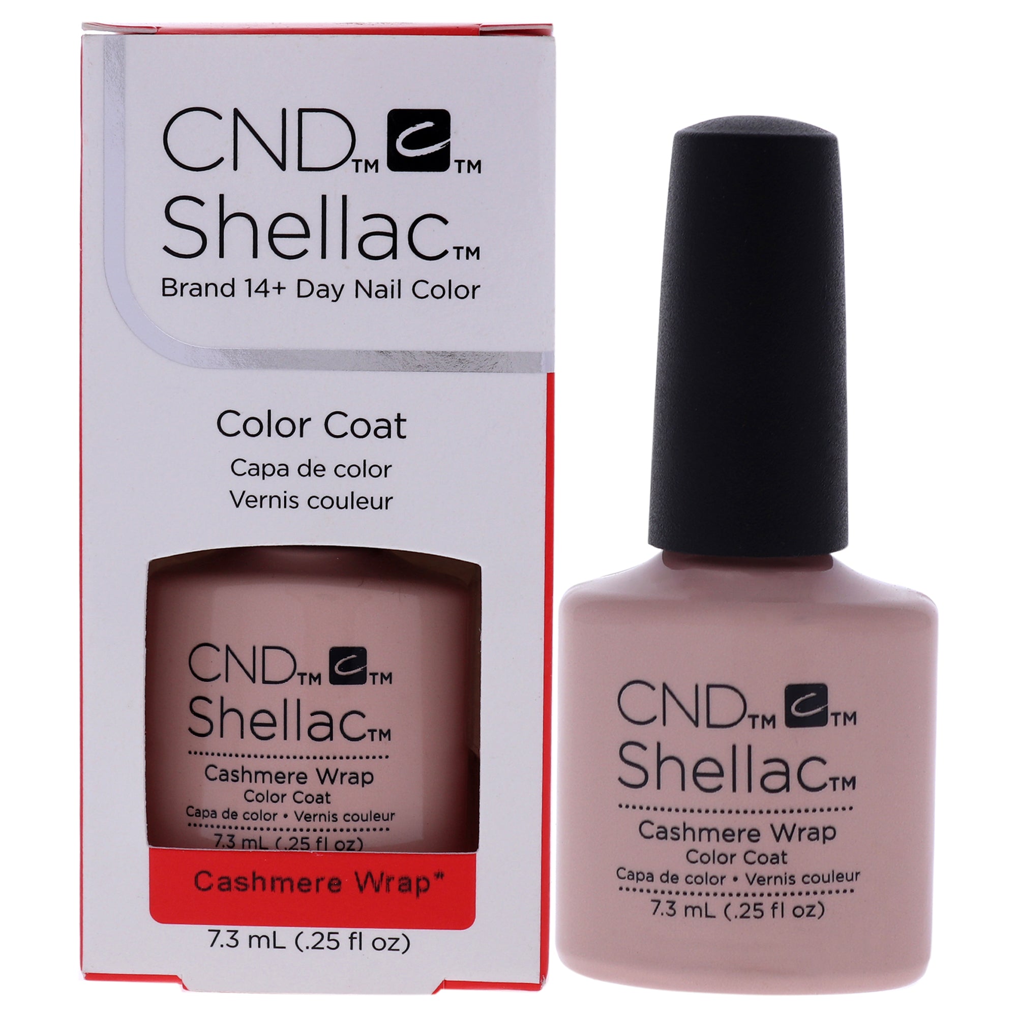 Shellac Nail Color - Cashmere Wrap By Cnd For Women - 0.25 Oz Nail Polish