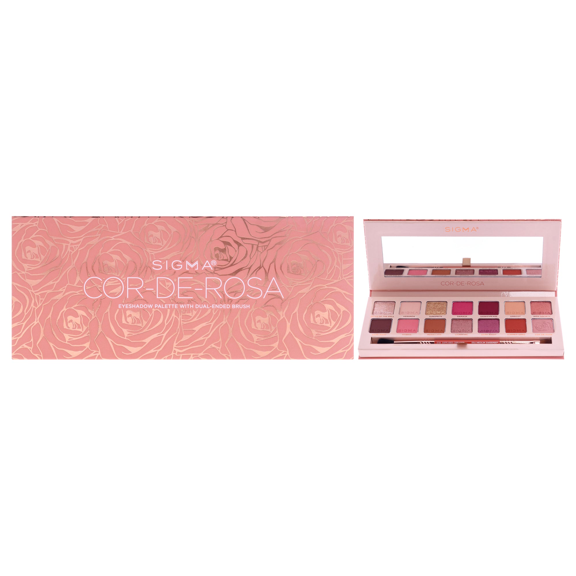 Eyeshadow Palette - Cor-De-Rosa by SIGMA for Women - 1 Pc Eye Shadow