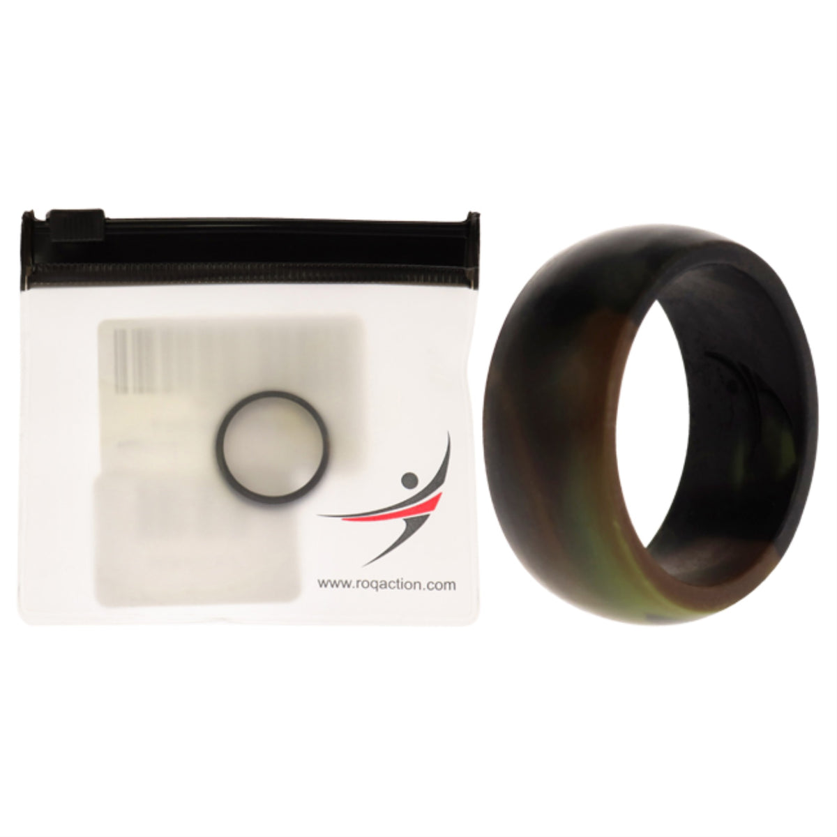 Silicone Wedding Ring - Camo By Roq For Men - 8 Mm Ring