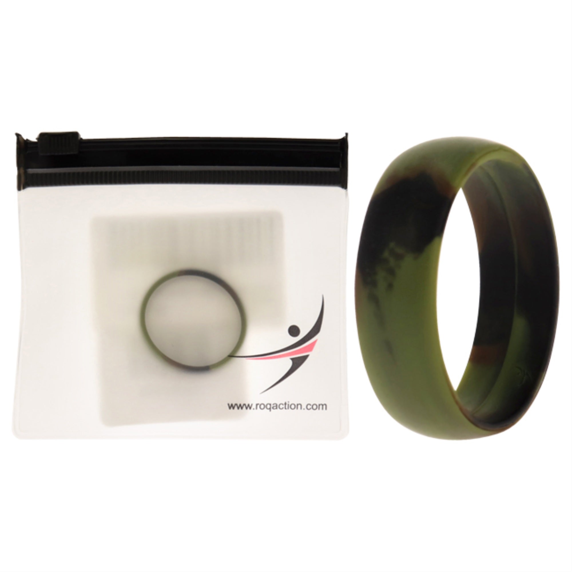 Silicone Wedding Ring - Camo By Roq For Men - 14 Mm Ring