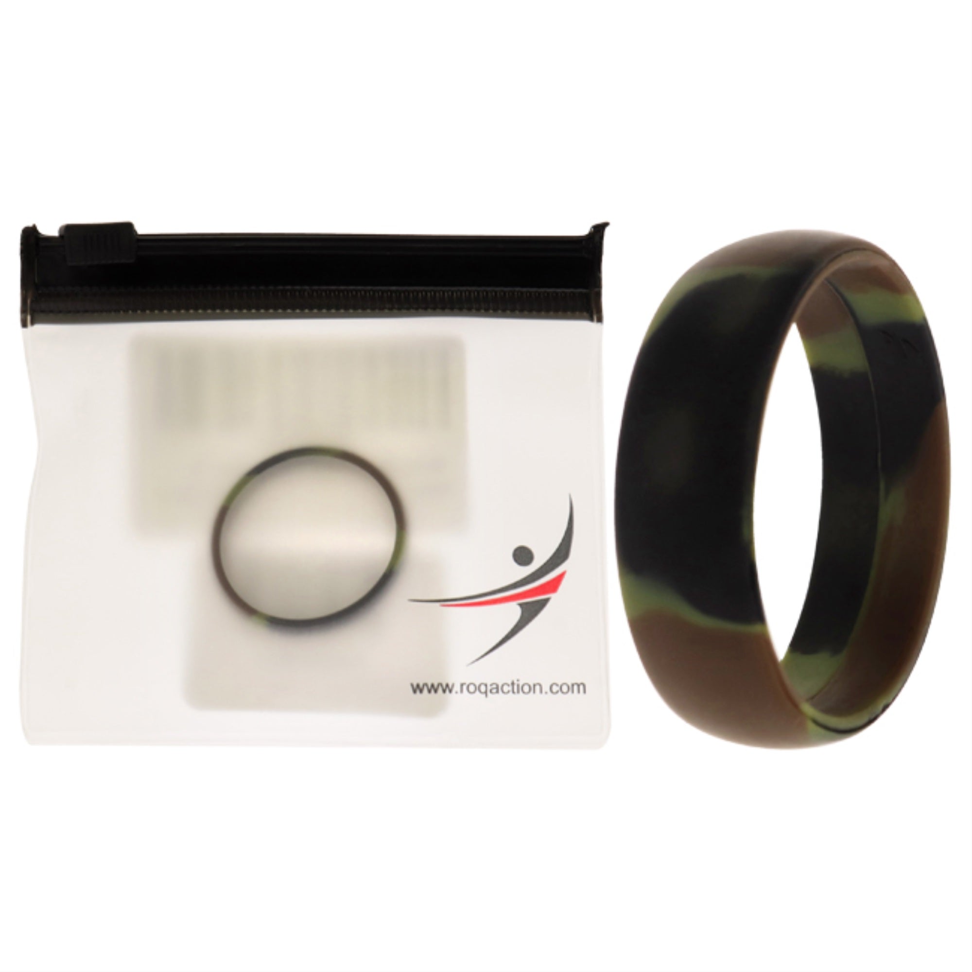 Silicone Wedding Ring - Camo By Roq For Men - 15 Mm Ring