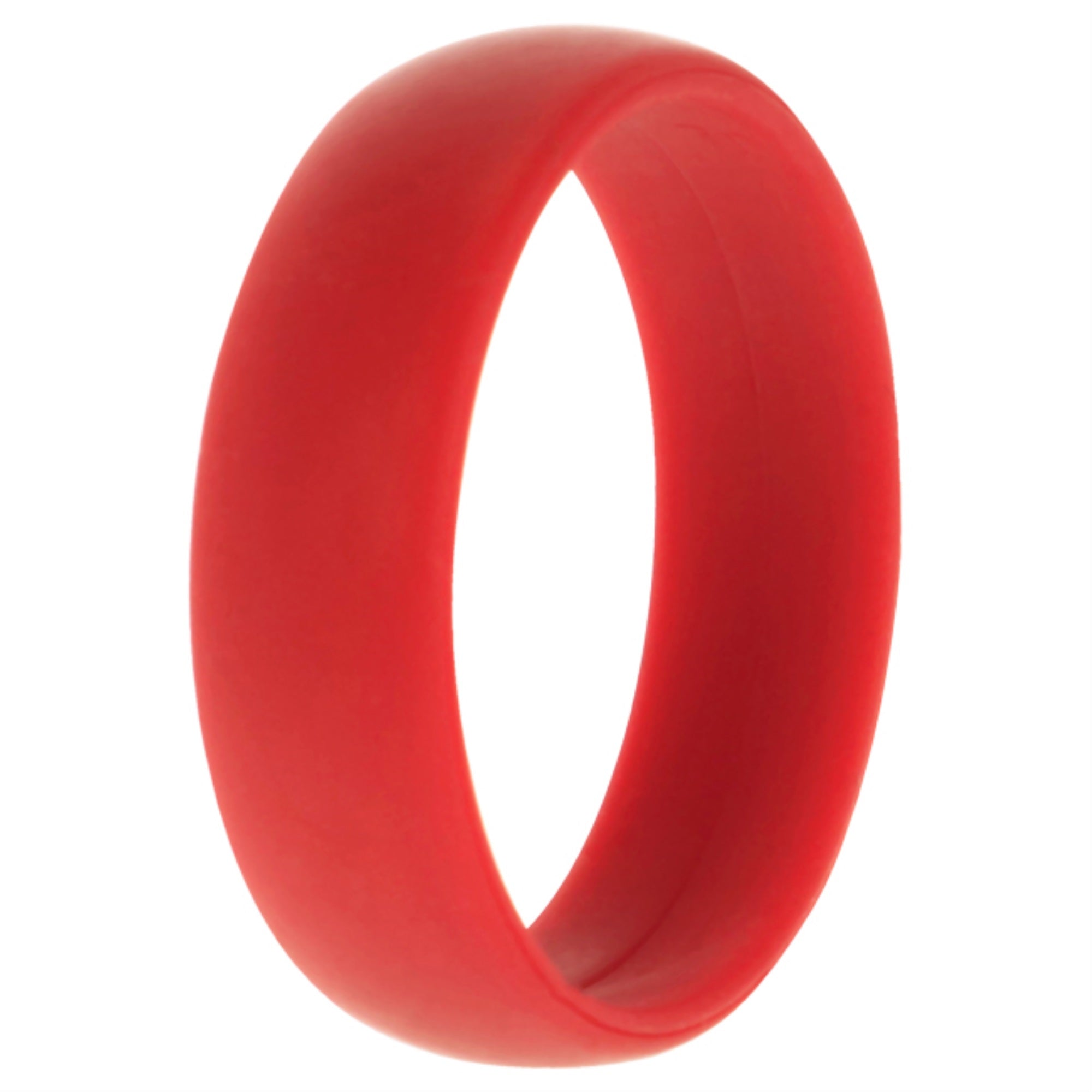 Silicone Wedding Ring - Red By Roq For Men - 16 Mm Ring
