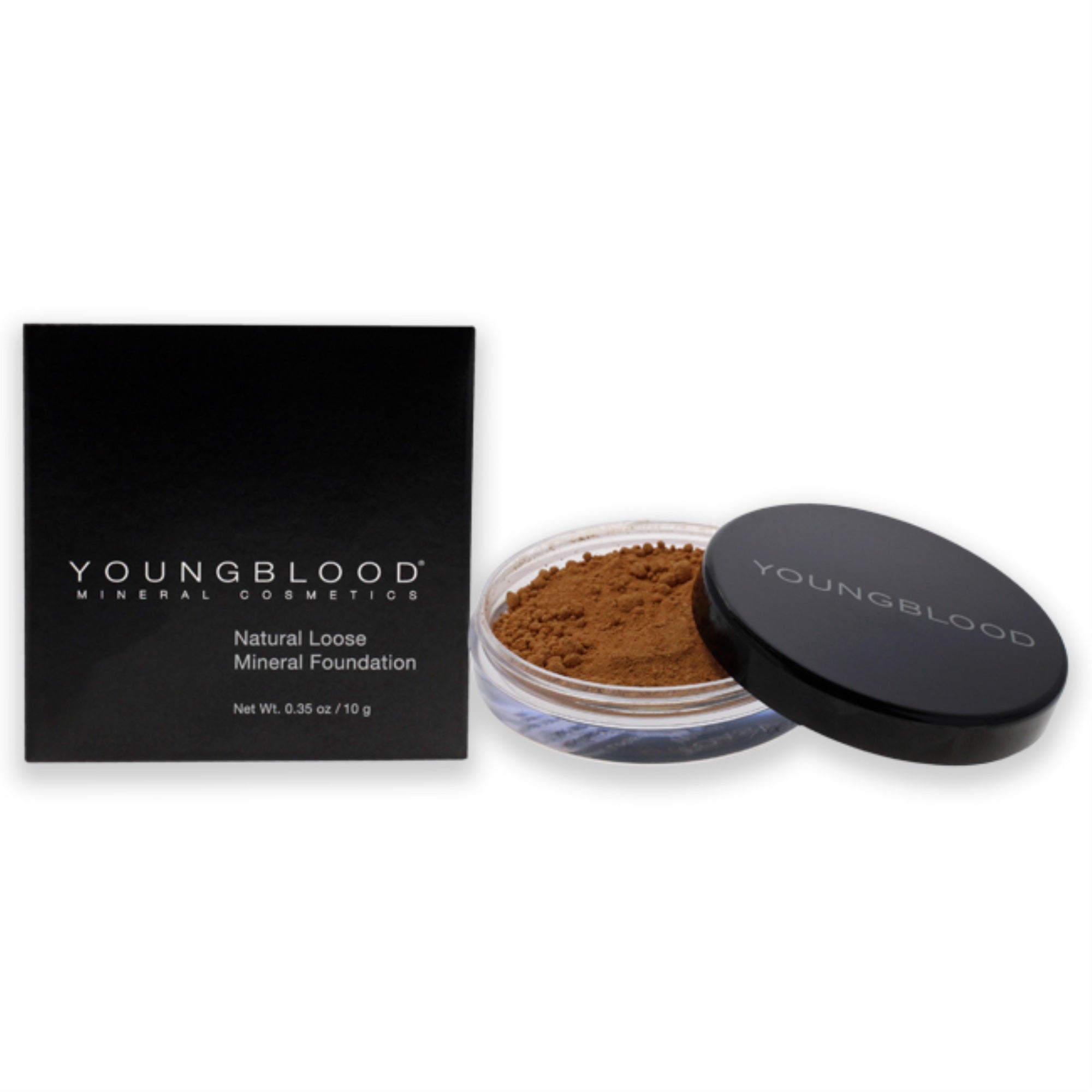 Natural Loose Mineral Foundation  Toast by Youngblood for Women  0.35 oz Foundation