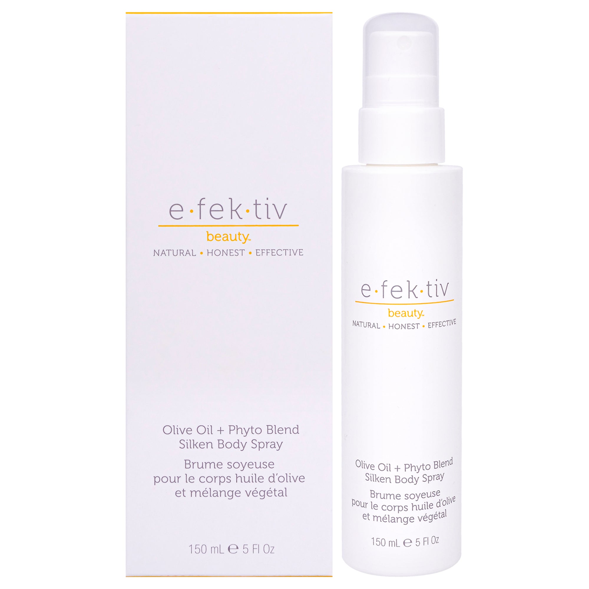 Olive Oil Plus Phyto Blend Silken Body Spray By E.Fek.Tiv For Unisex - 5 Oz Body Spray