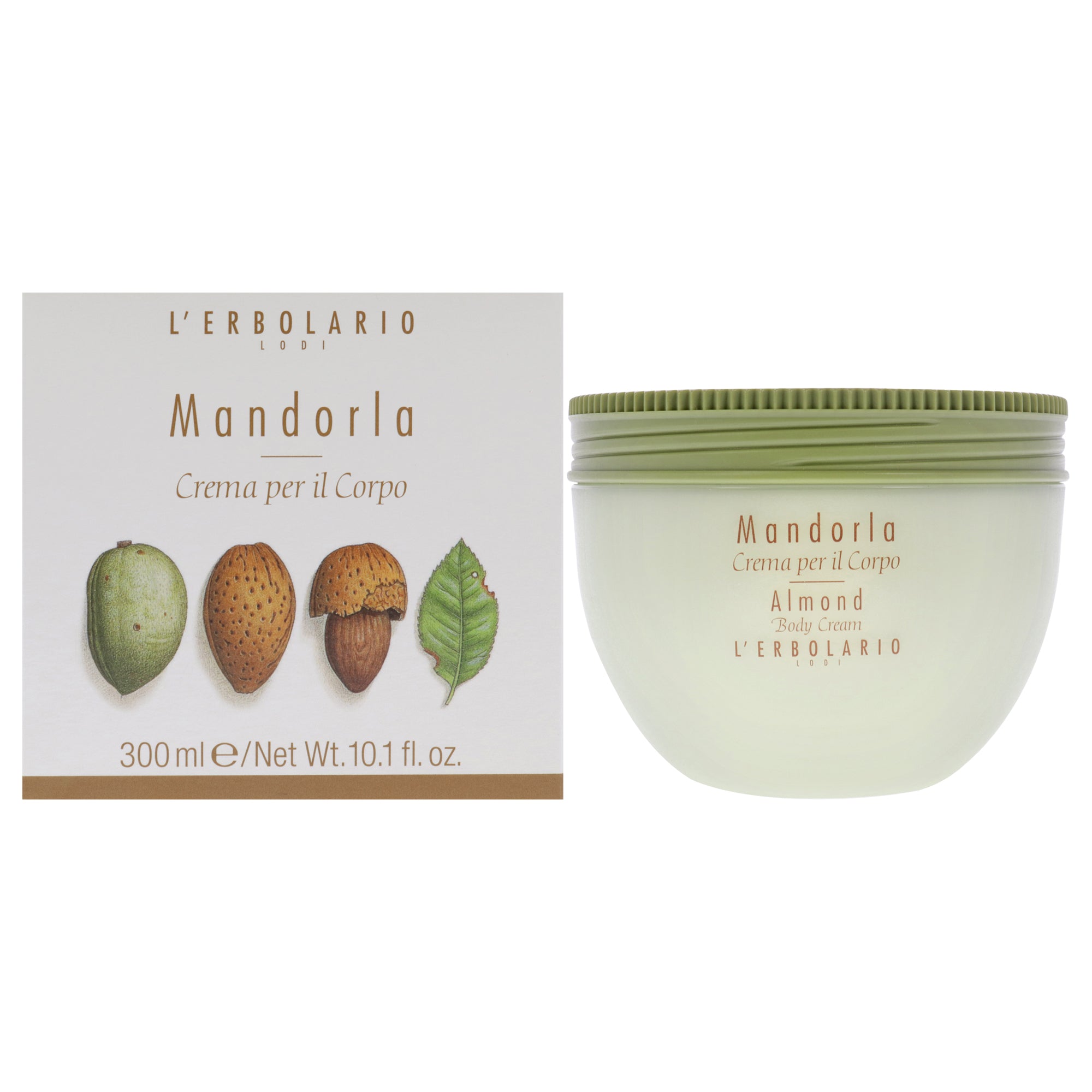 Body Cream - Almond By Lerbolario For Unisex - 10.1 Oz Body Cream