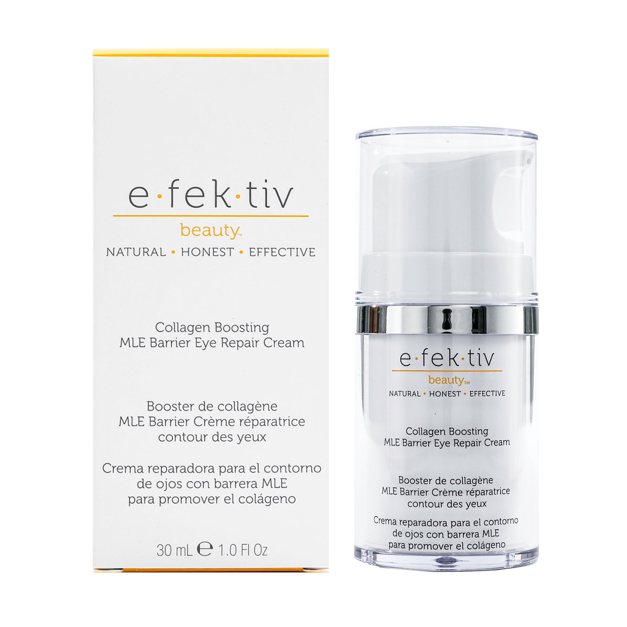 Collagen Boosting Mle Barrier Eye Repair Cream By E.Fek.Tiv For Unisex - 1 Oz Serum