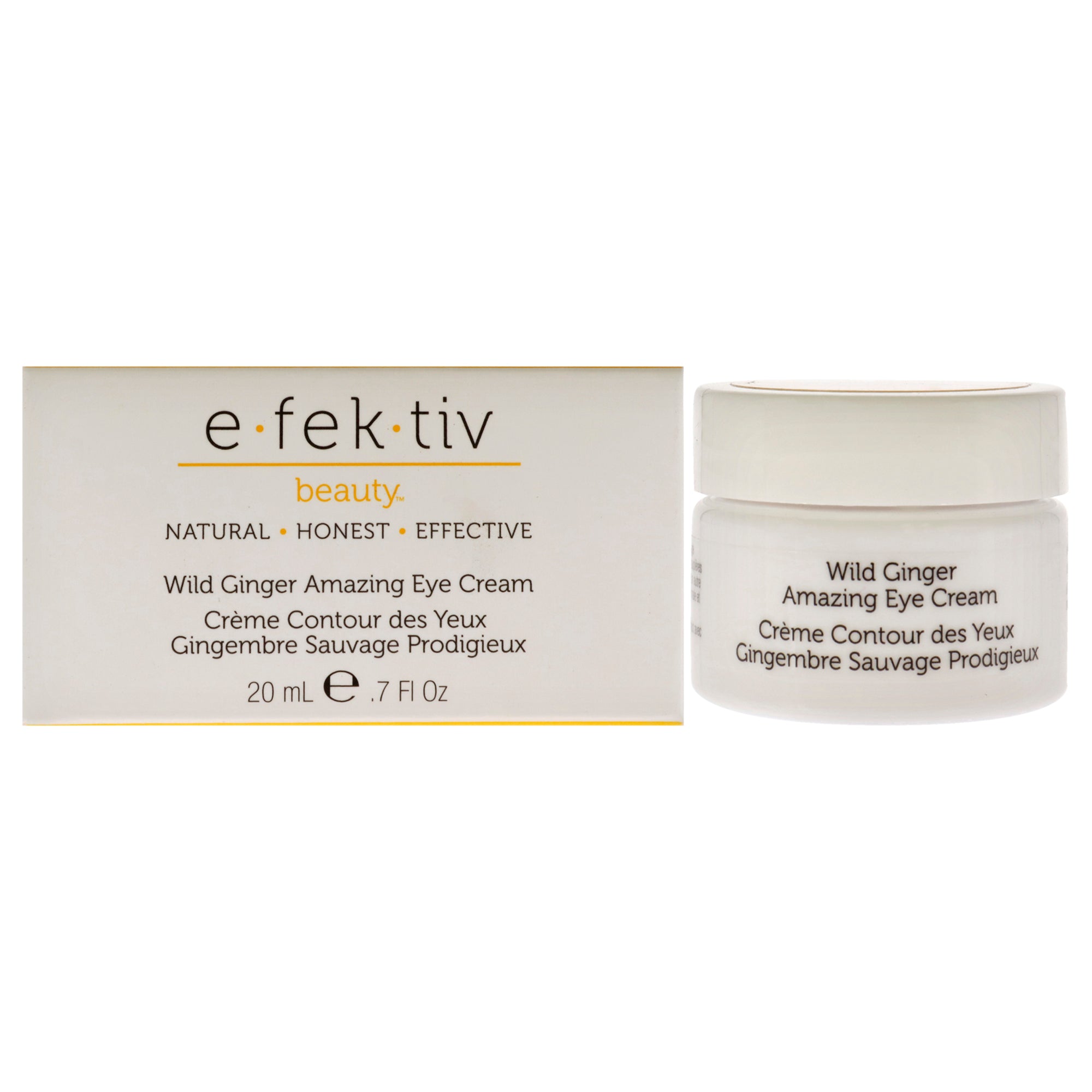 Wild Ginger Amazing Eye Cream By E.Fek.Tiv For Unisex - 0.7 Oz Cream