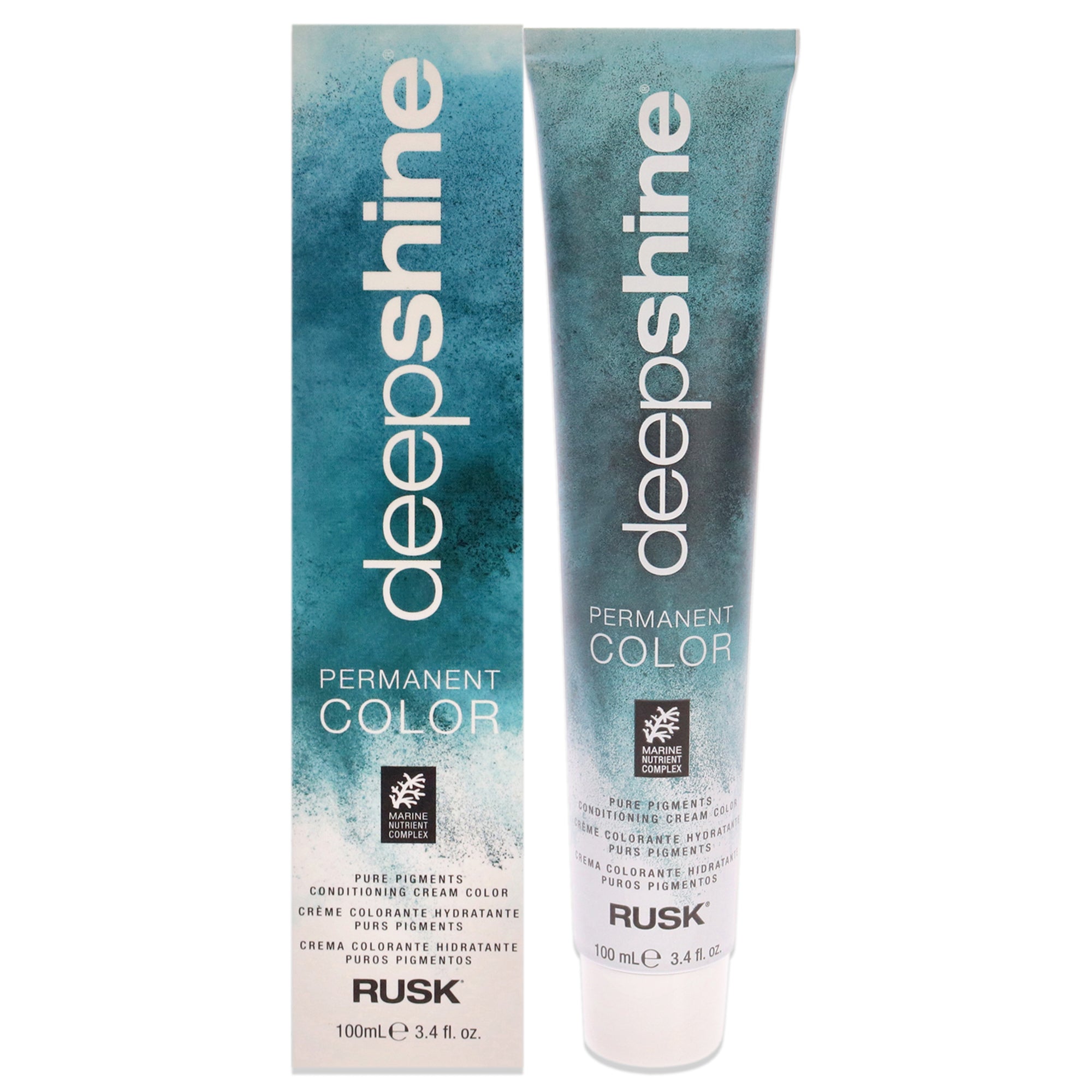 Deepshine Pure Pigments Conditioning Cream Color  6.5M Brilliant Mahogany by Rusk for Unisex  3.4 oz Hair Color