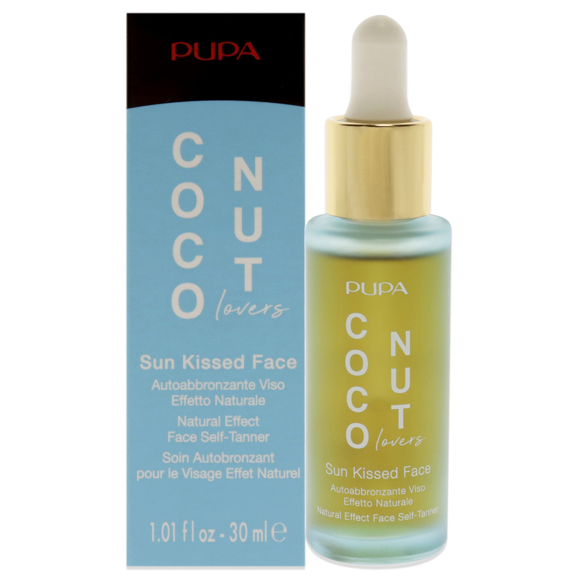 Coconut Lovers Sun Kissed Face Self-Tanner - 001 By Pupa Milano For Women - 1 Oz Bronzer