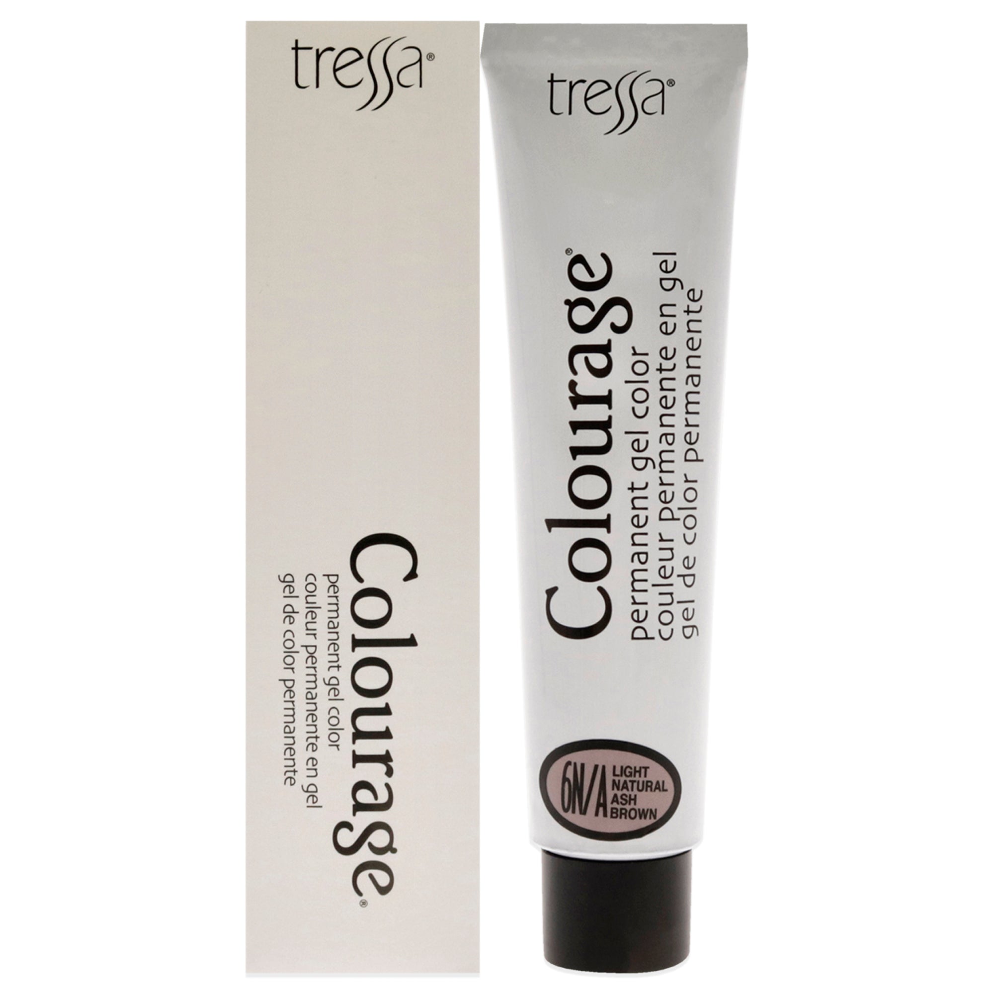 Colourage Permanent Gel Color  6NA Natural Ash by Tressa for Unisex  2 oz Hair Color