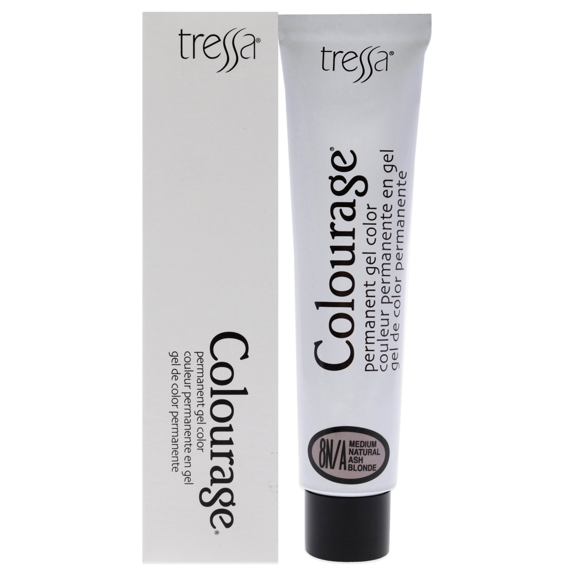 Colourage Permanent Gel Color  8NA Natural Ash by Tressa for Unisex  2 oz Hair Color