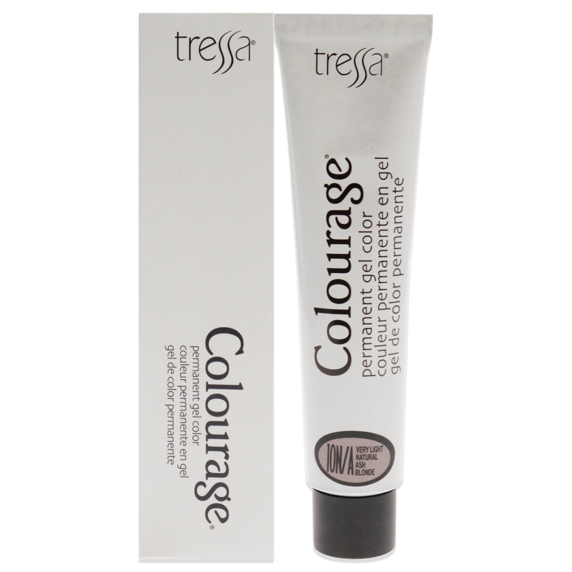 Colourage Permanent Gel Color  10NA Very Light Natural Ash Blonde by Tressa for Unisex  2 oz Hair Color