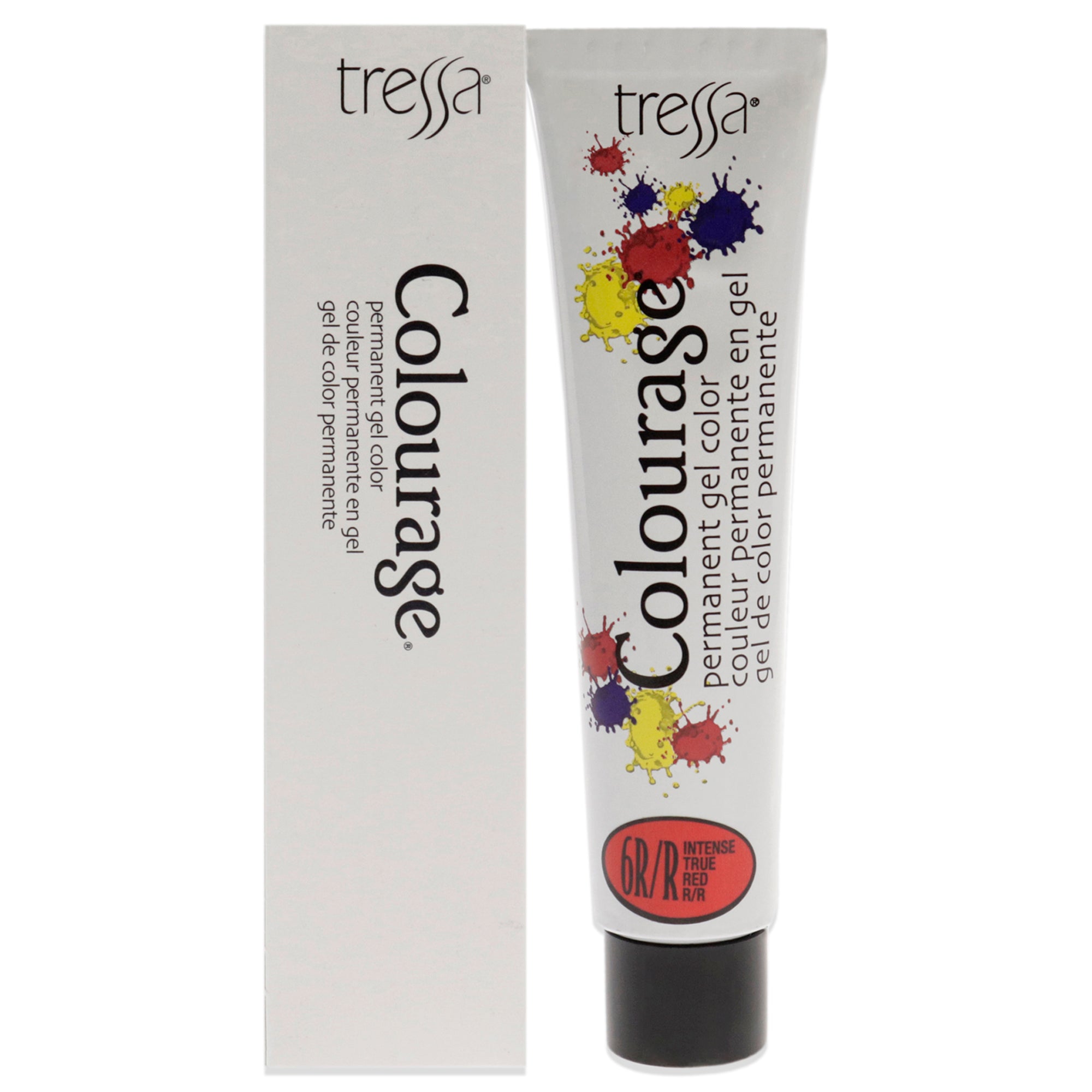 Colourage Permanent Gel Color  6RR Intense True Red by Tressa for Unisex  2 oz Hair Color