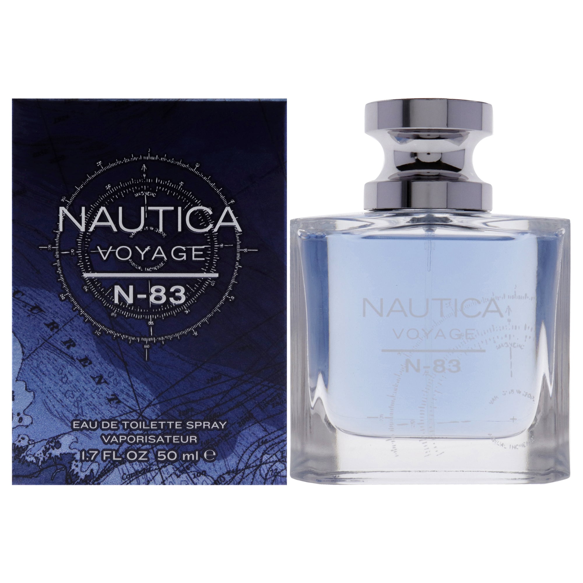 Nautica Voyage N83 By Nautica For Men - 1.7 Oz Edt Spray