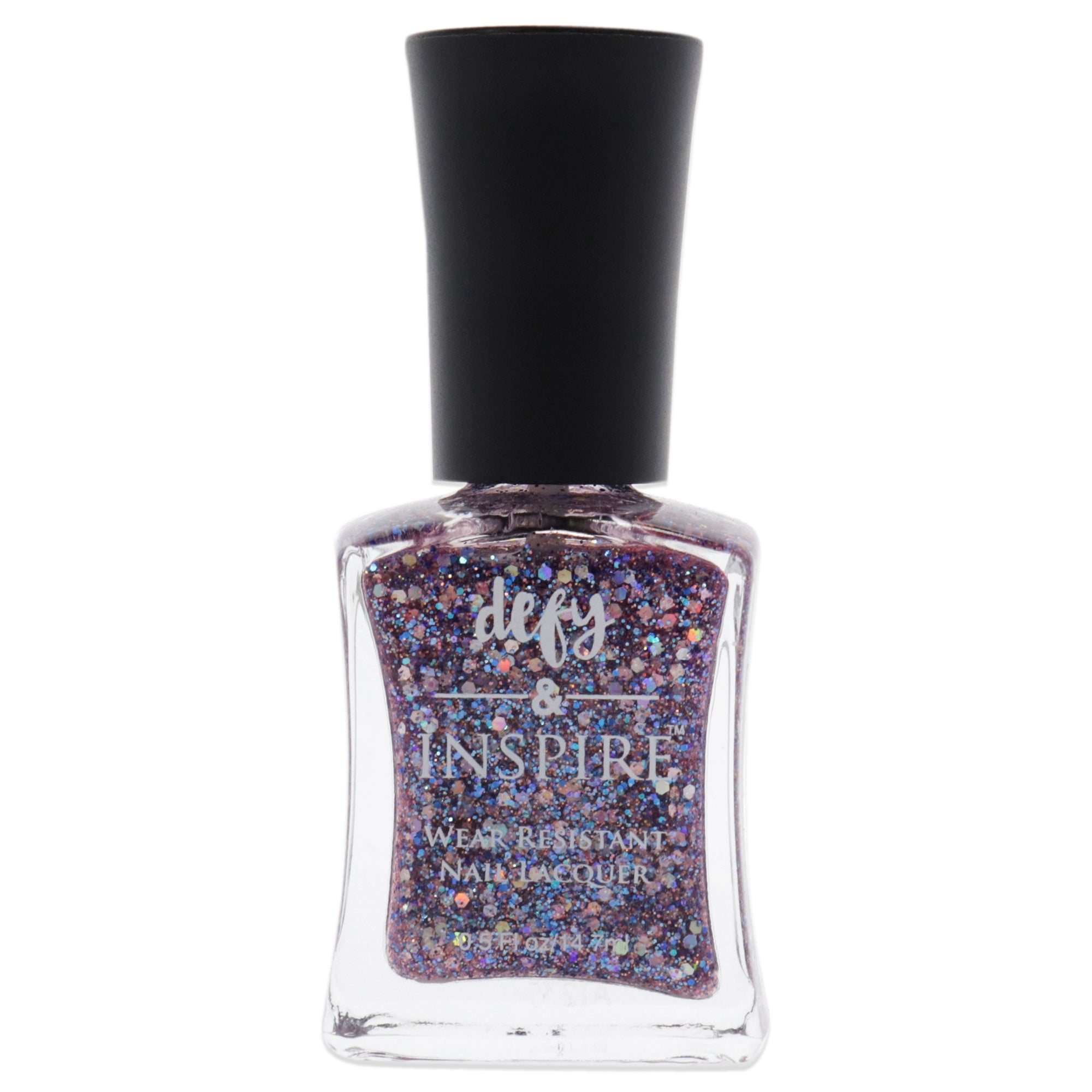 Wear Resistant Nail Lacquer  522 Sugarplum by Defy and Inspire for Women  0.5 oz Nail Polish