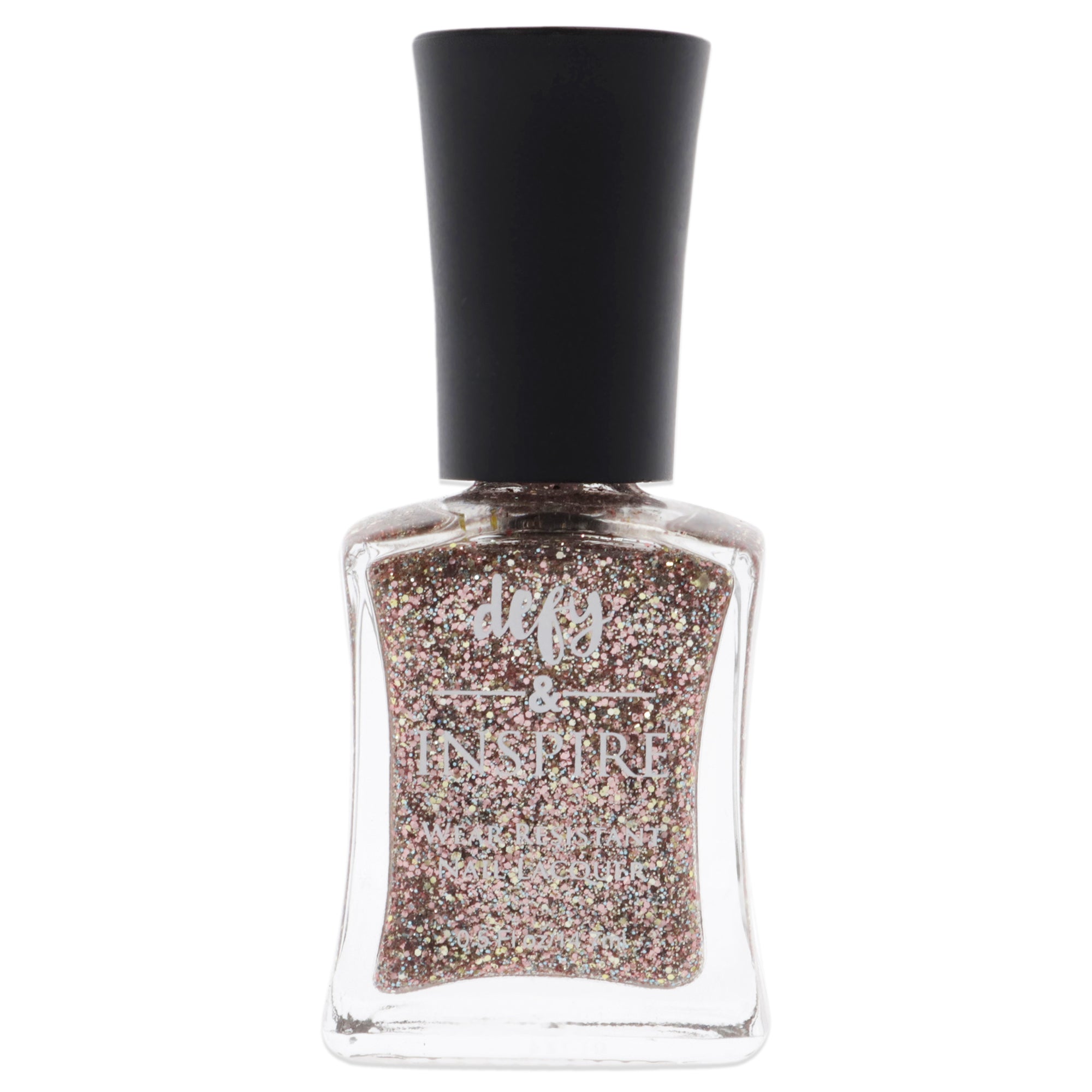 Wear Resistant Nail Lacquer  523 Amberlight by Defy and Inspire for Women  0.5 oz Nail Polish