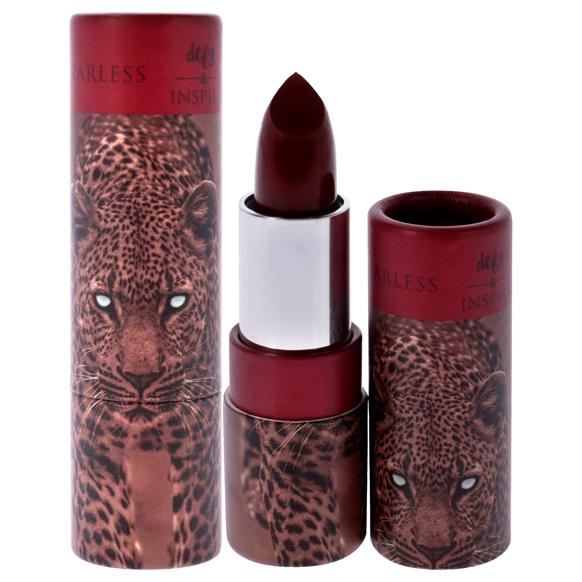 Cream Lipstick  15 Fearless by Defy and Inspire for Women  0.134 oz Lipstick