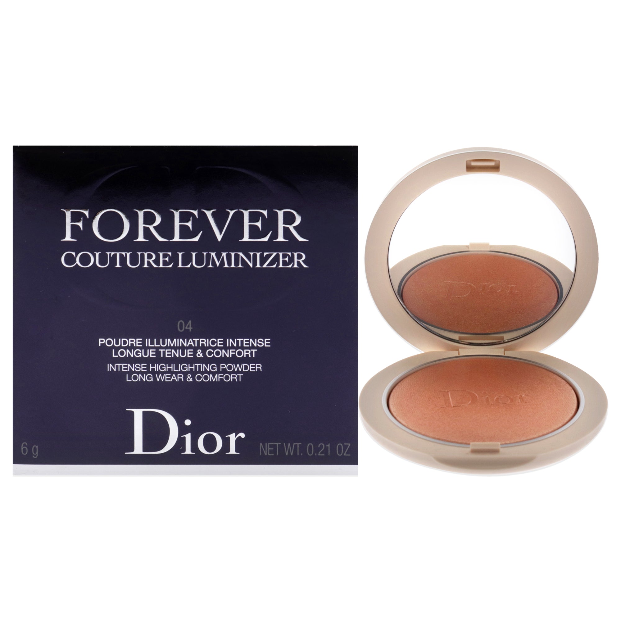 Forever Couture Luminizer - 04 Golden Glow By Christian Dior For Women - 0.21 Oz Highlighter