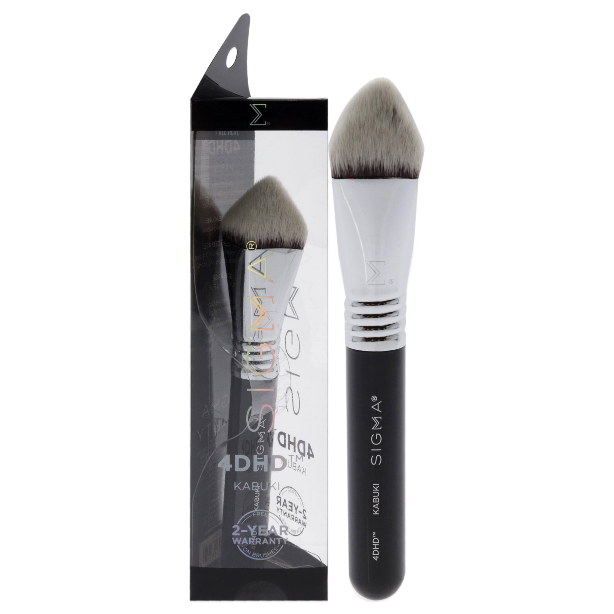 4Dhd Kabuki Brush - Black By Sigma For Women - 1 Pc Brush