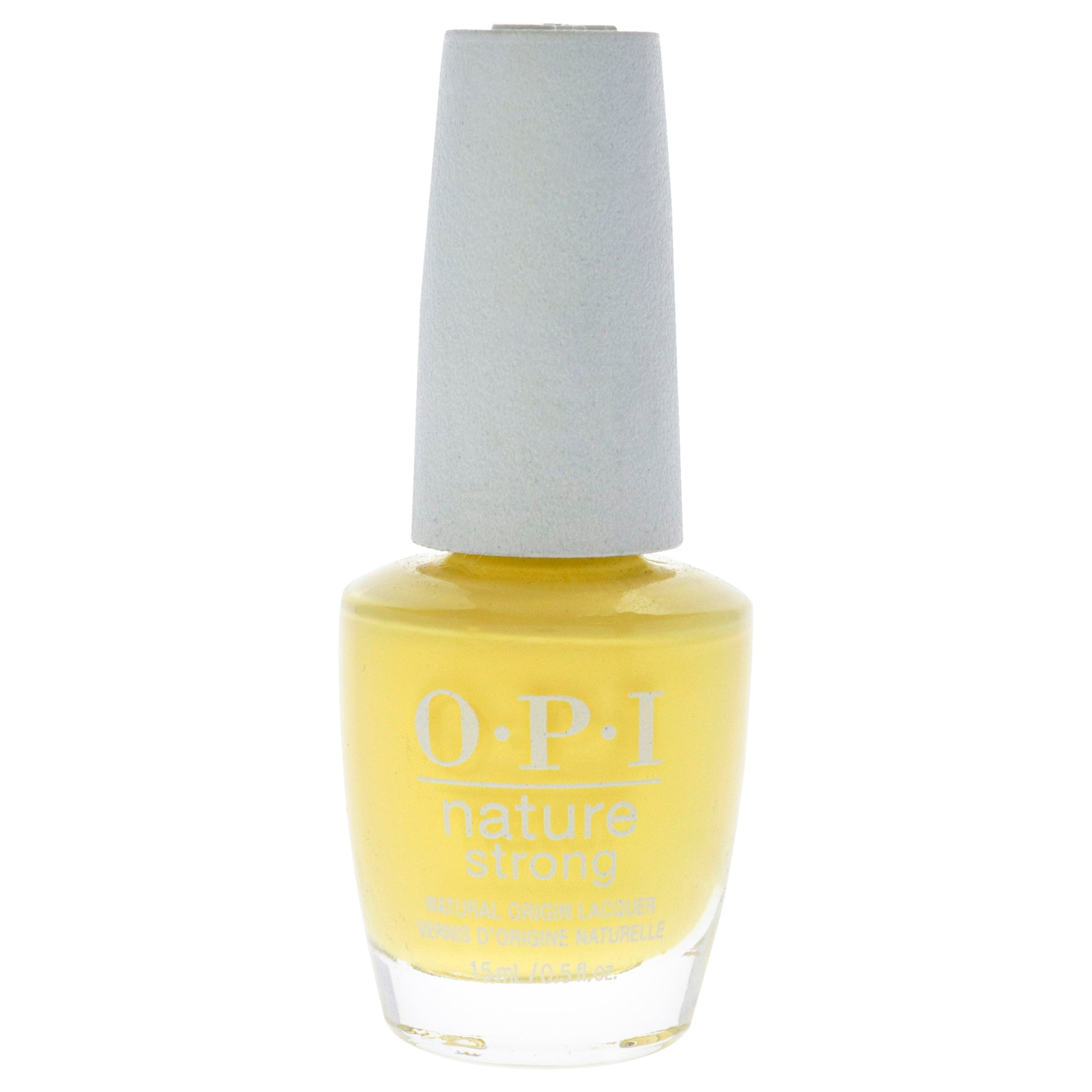 Nature Strong Nail Lacquer  Make My Daisy by OPI for Women  0.5 oz Nail Polish