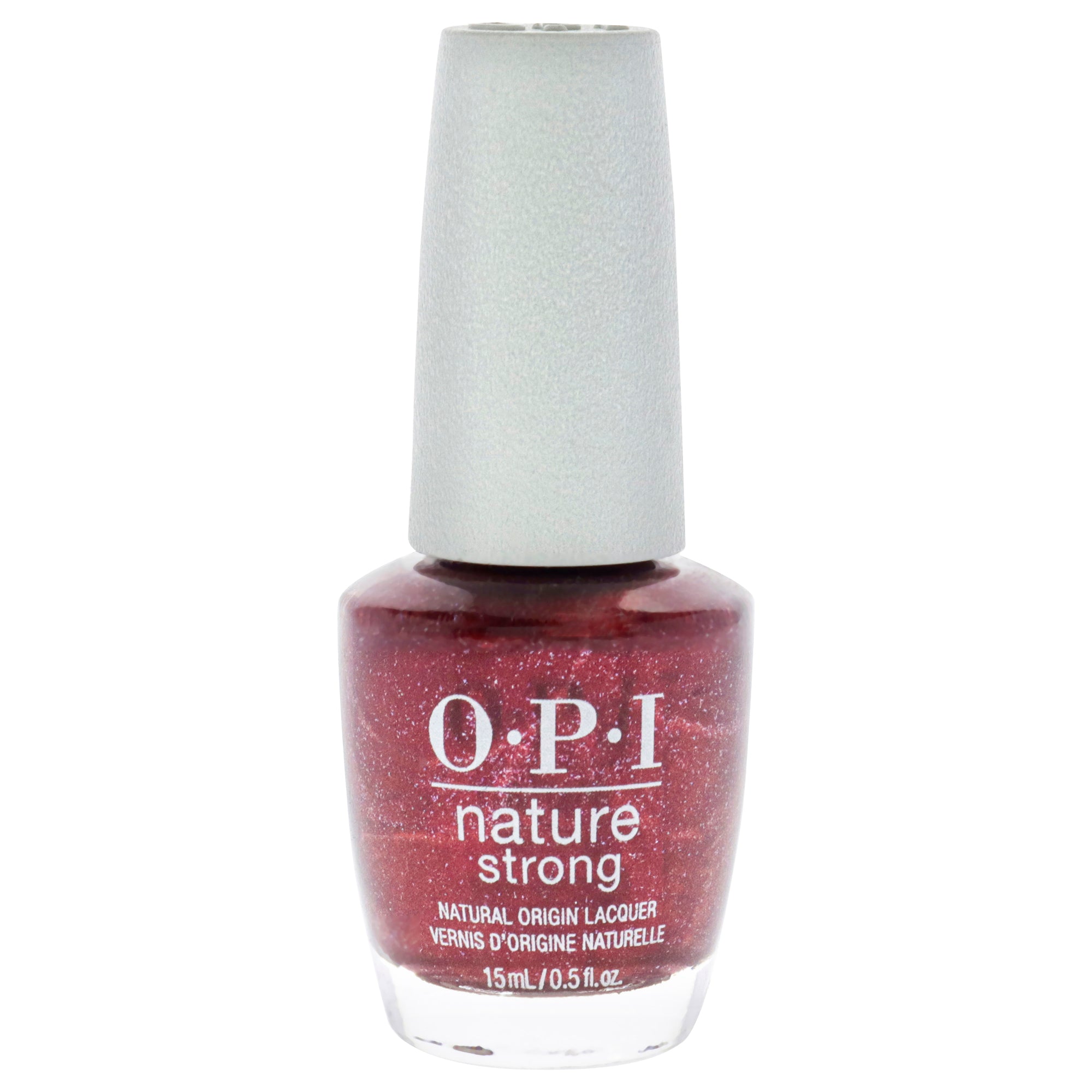 Nature Strong Nail Lacquer  Raisin Your Voice by OPI for Women  0.5 oz Nail Polish
