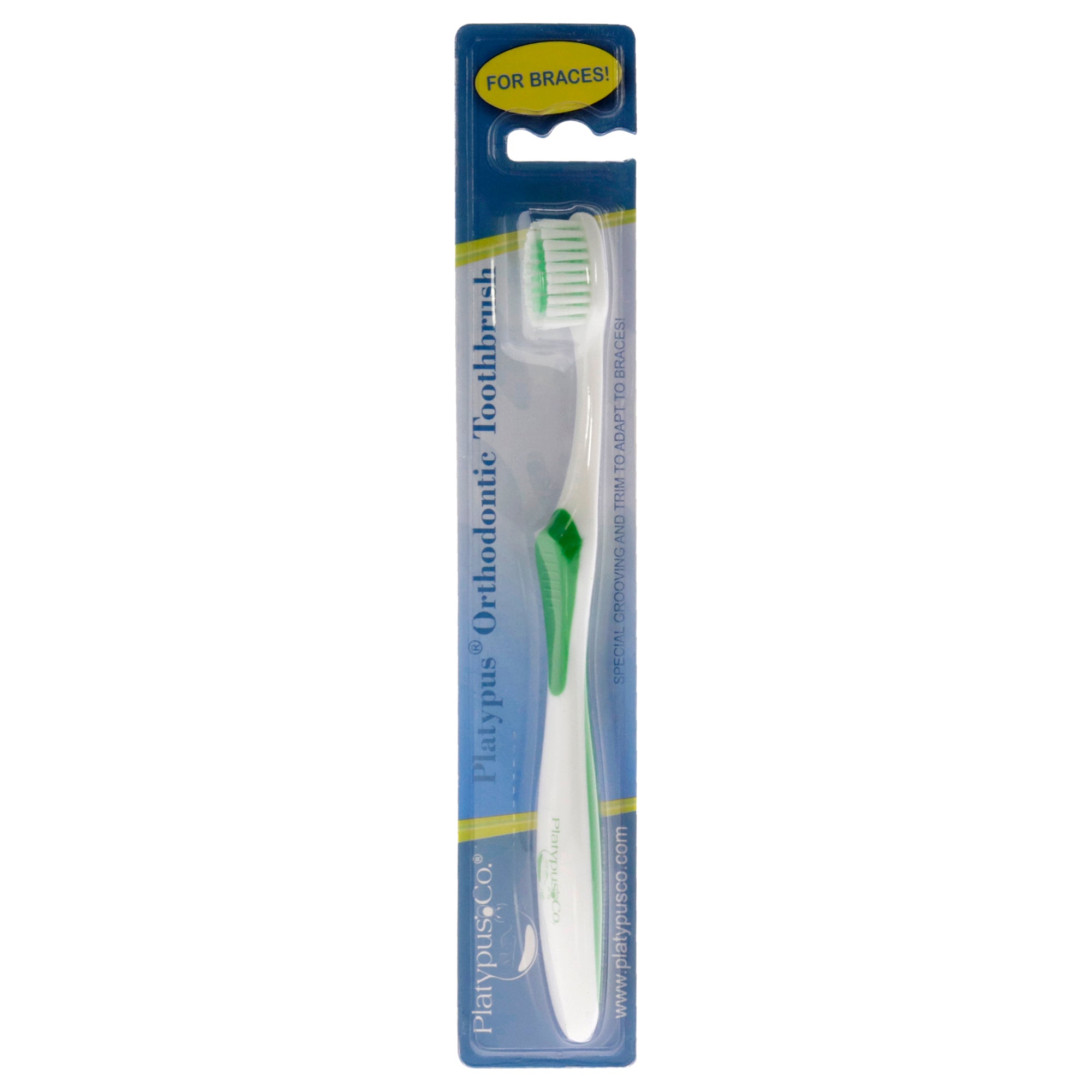 Orthodontic Toothbrush By Platypus For Unisex - 1 Pc Toothbrush