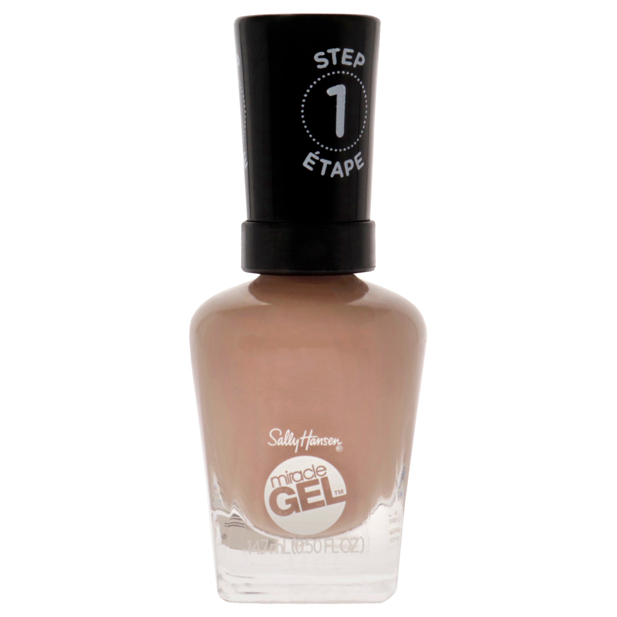 Miracle Gel - 212 Mocha Me Crazy By Sally Hansen For Women - 0.5 Oz Nail Polish