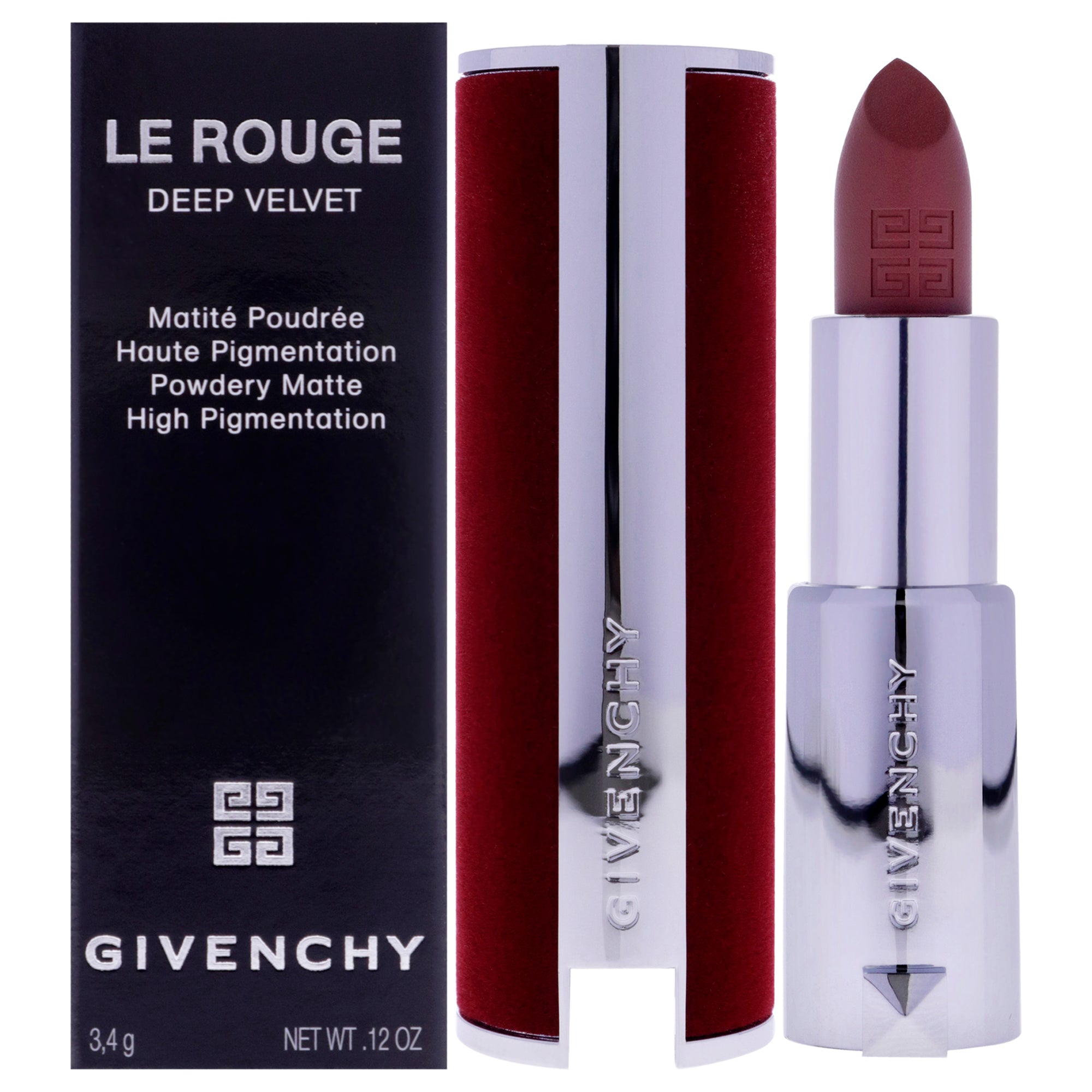 Le Rouge Deep Velvet Matte Lipstick - 10 Beige Nu By Givenchy For Women - 0.12 Oz Lipstick