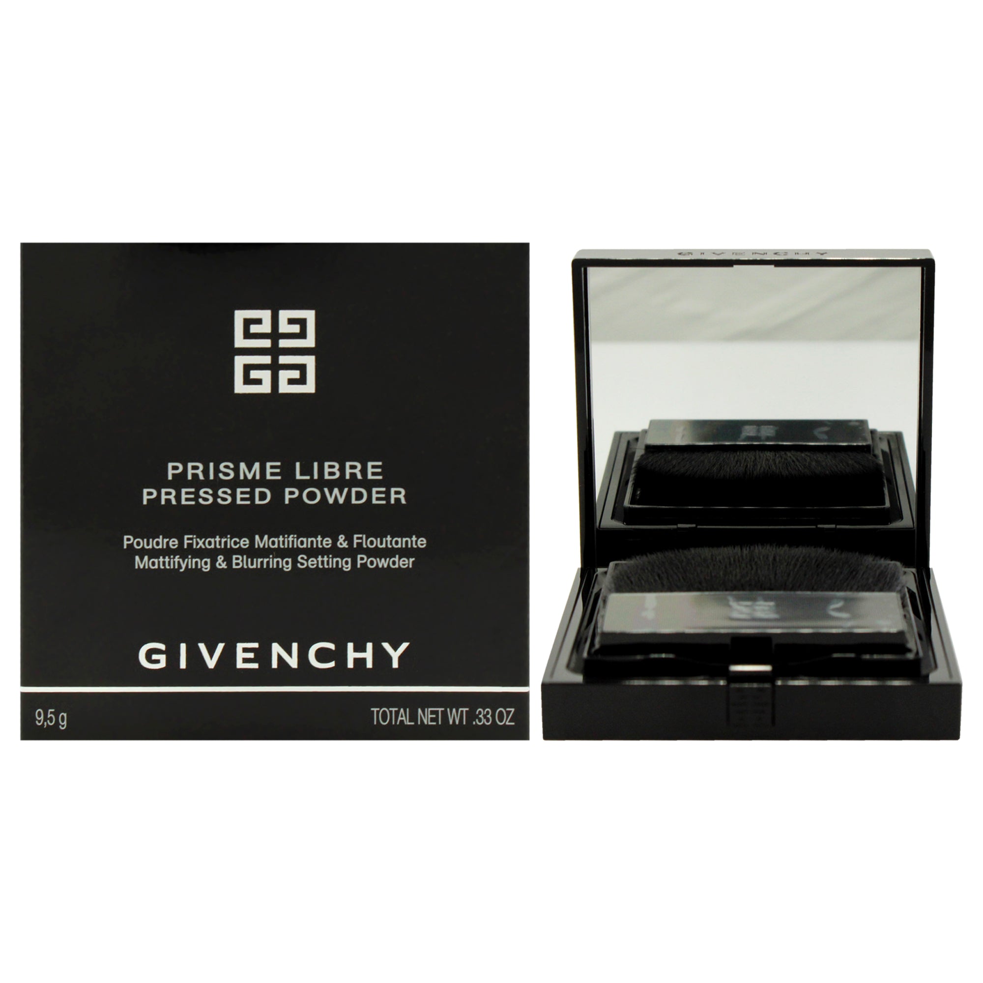 Prisme Libre Pressed Powder - 02 Satin Blanch By Givenchy For Women - 0.33 Oz Powder