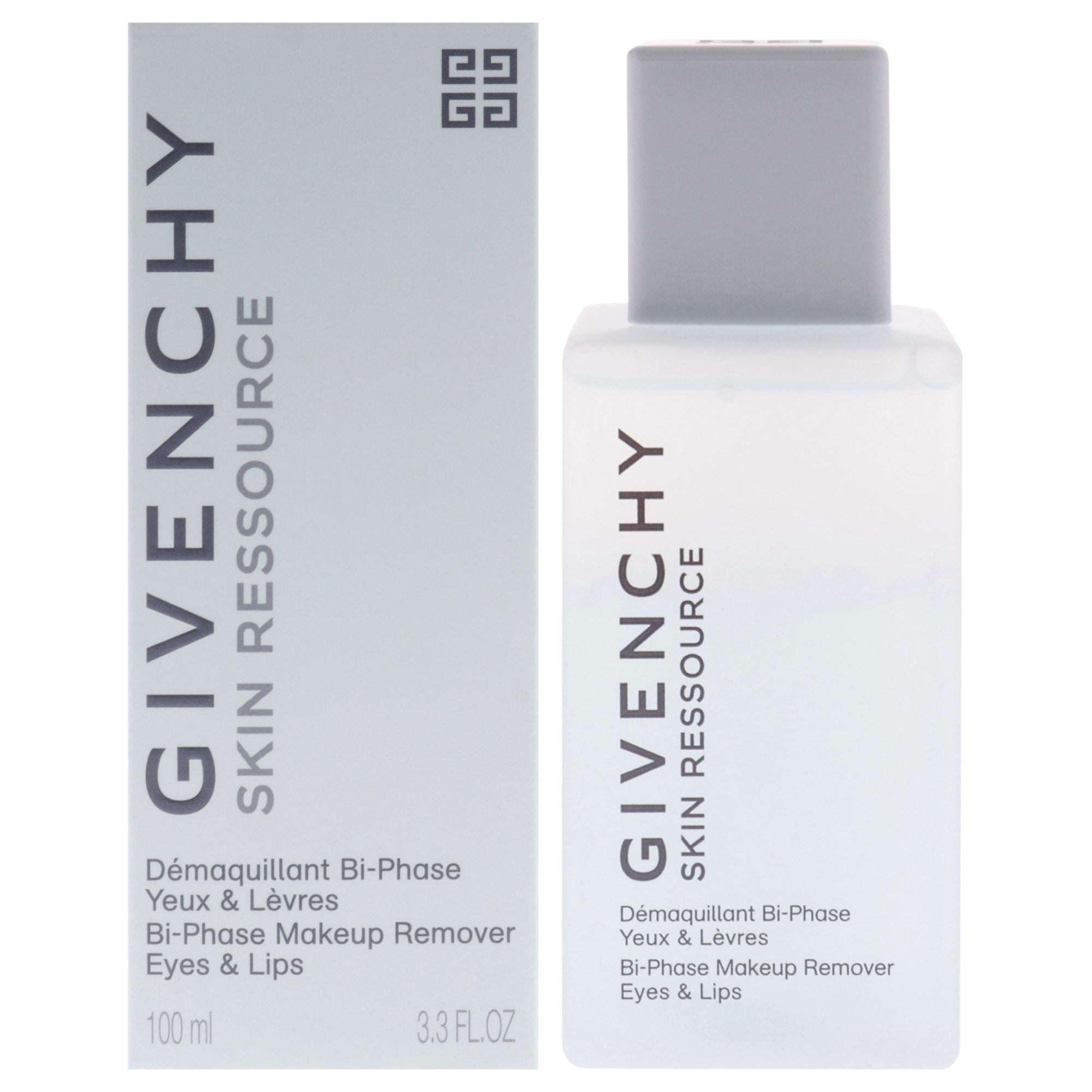 Skin Ressource Bi-Phase Makeup Remover Eyes And Lips By Givenchy For Unisex - 3.3 Oz Makeup Remover