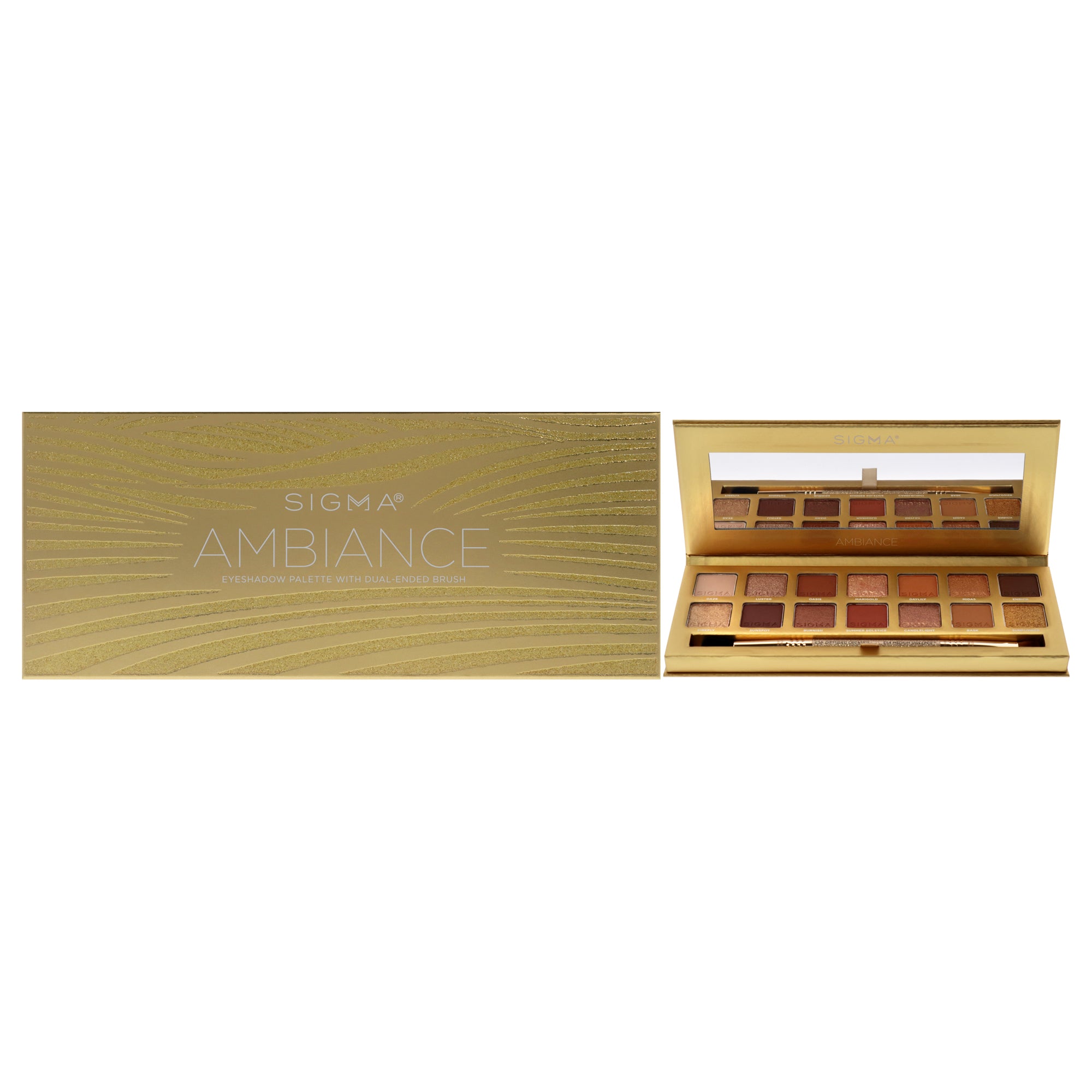 Eyeshadow Palette - Ambiance By Sigma For Women - 0.49 Oz Eye Shadow