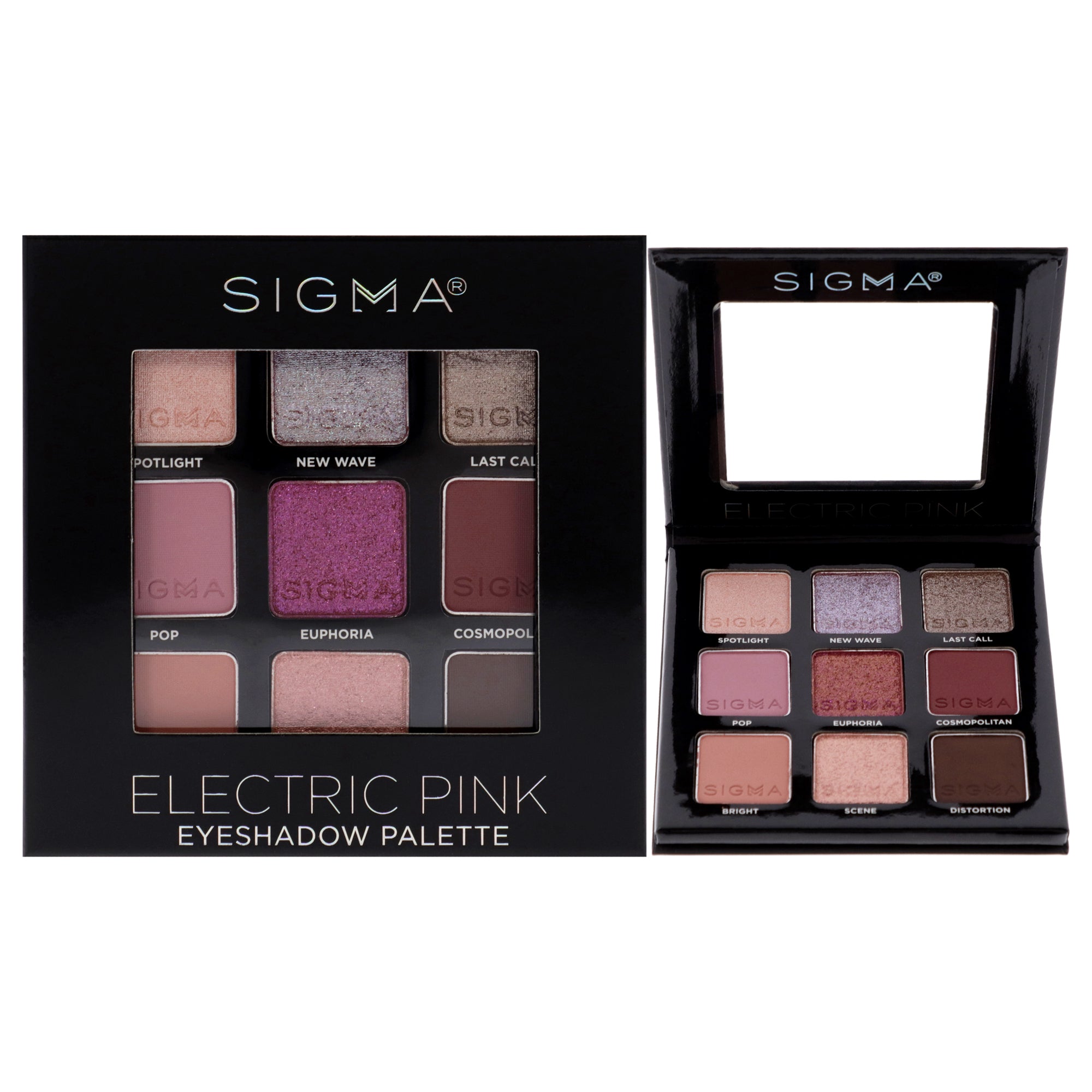 Eyeshadow Palette - Electric Pink By Sigma For Women - 0.32 Oz Eye Shadow