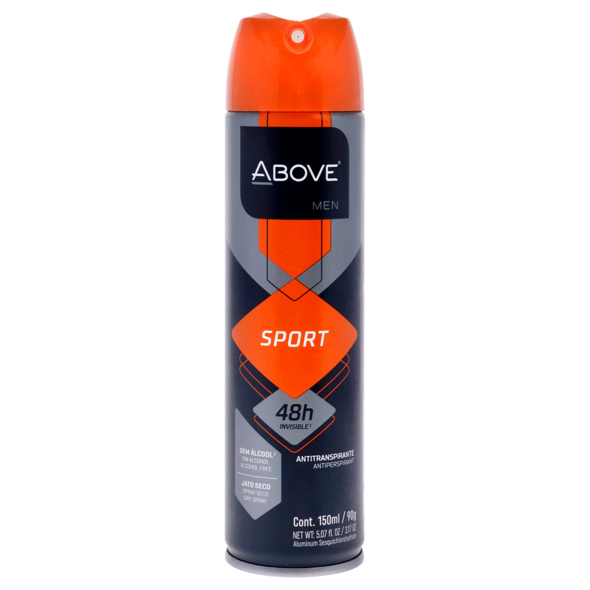 48 Hours Antiperspirant Deodorant - Sport By Above For Men - 3.17 Oz Deodorant Spray