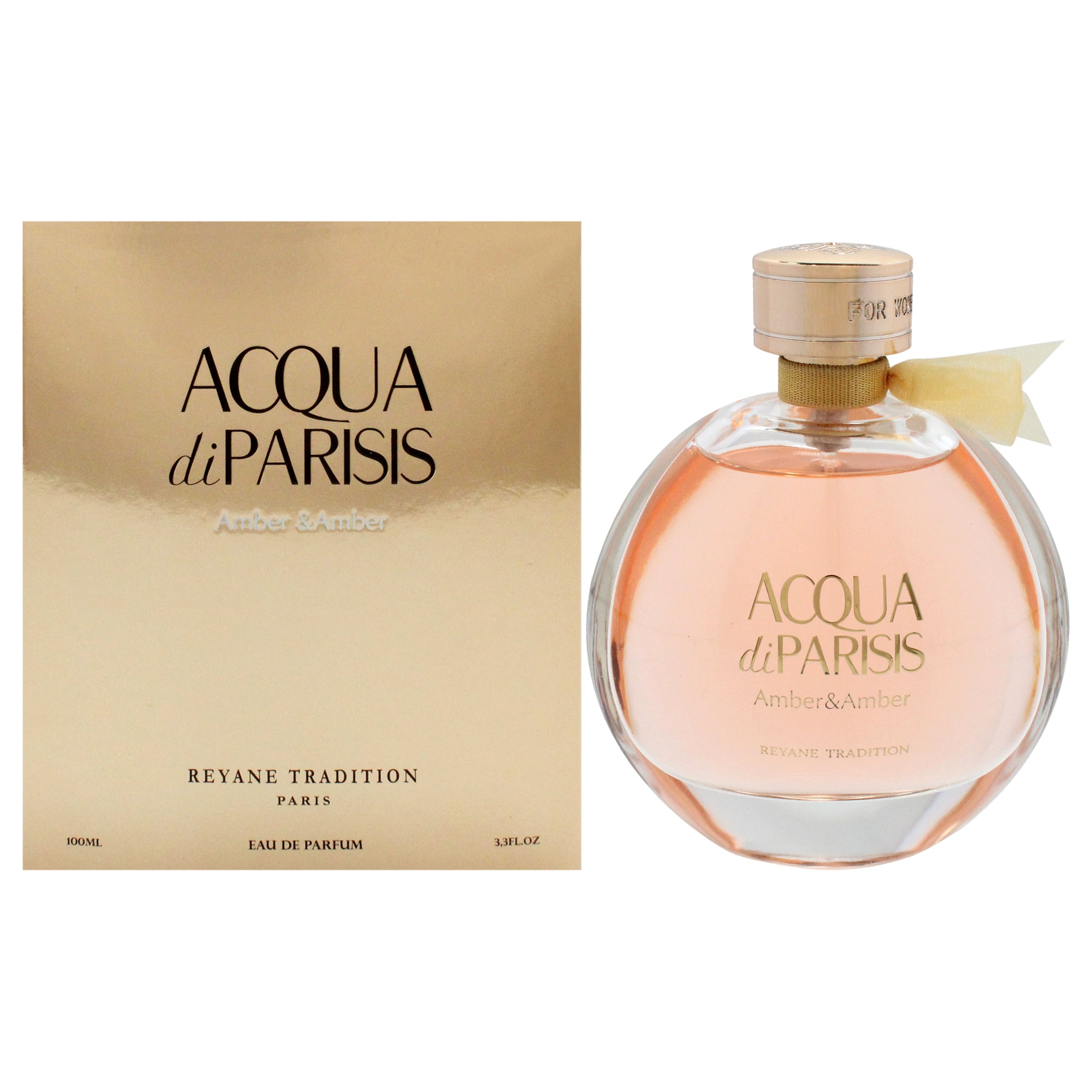 Acqua Di Parisis Amber And Amber By Reyane Tradition For Women - 3.3 Oz Edp Spray