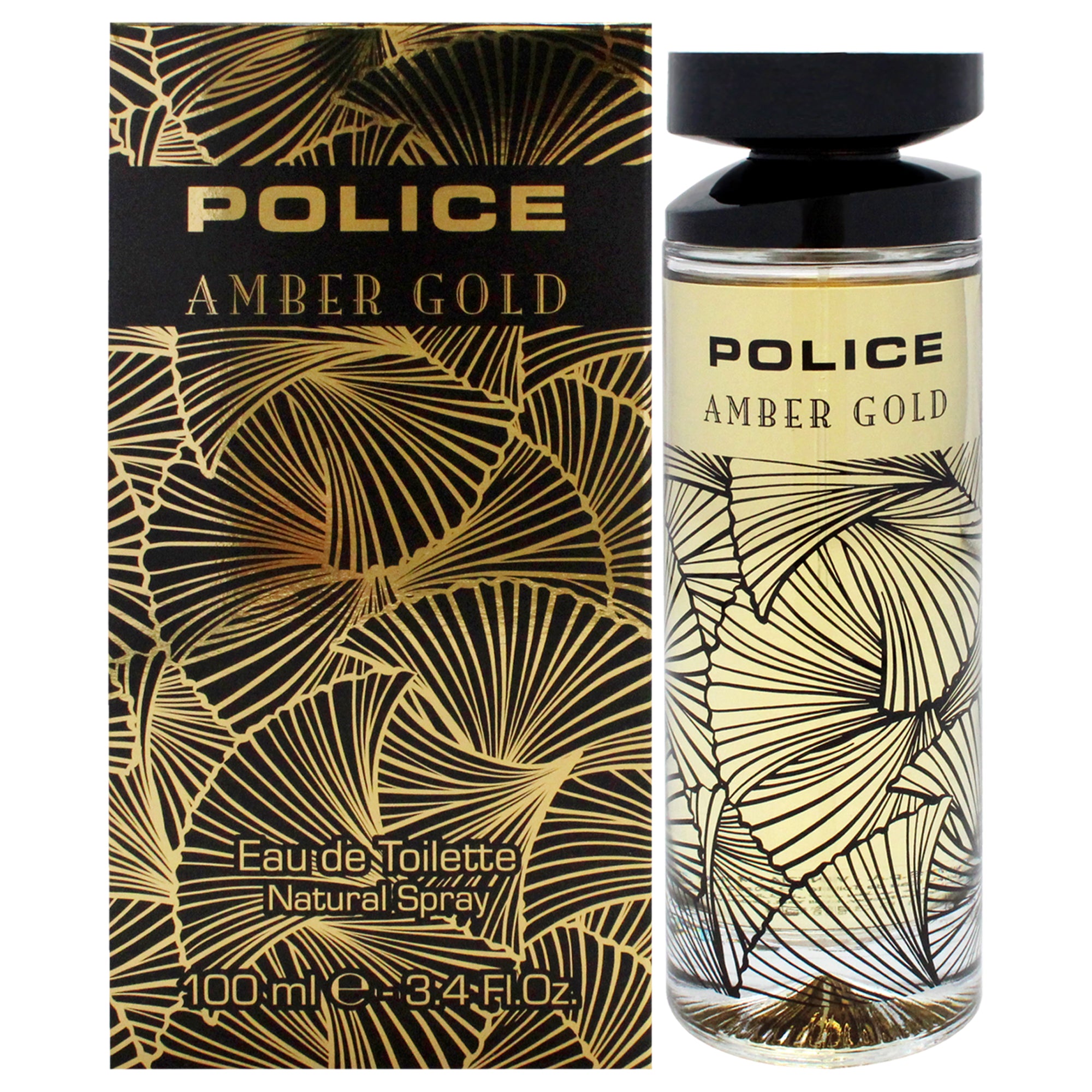 Police Amber Gold by Police for Women  3.4 oz EDT Spray