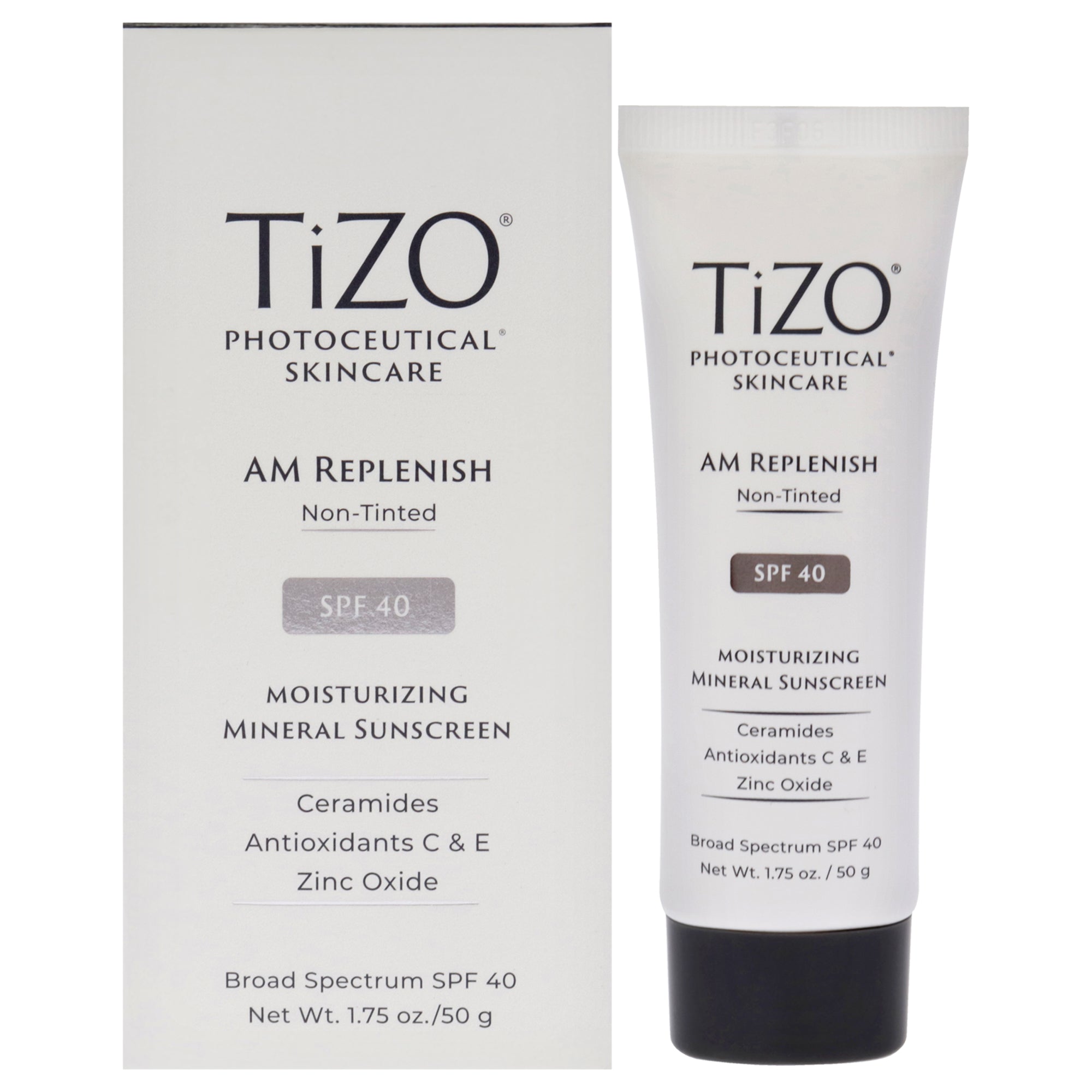 Photoceutical Am Replenish Spf 40 - Non-Tinted By Tizo For Unisex - 1.75 Oz Sunscreen